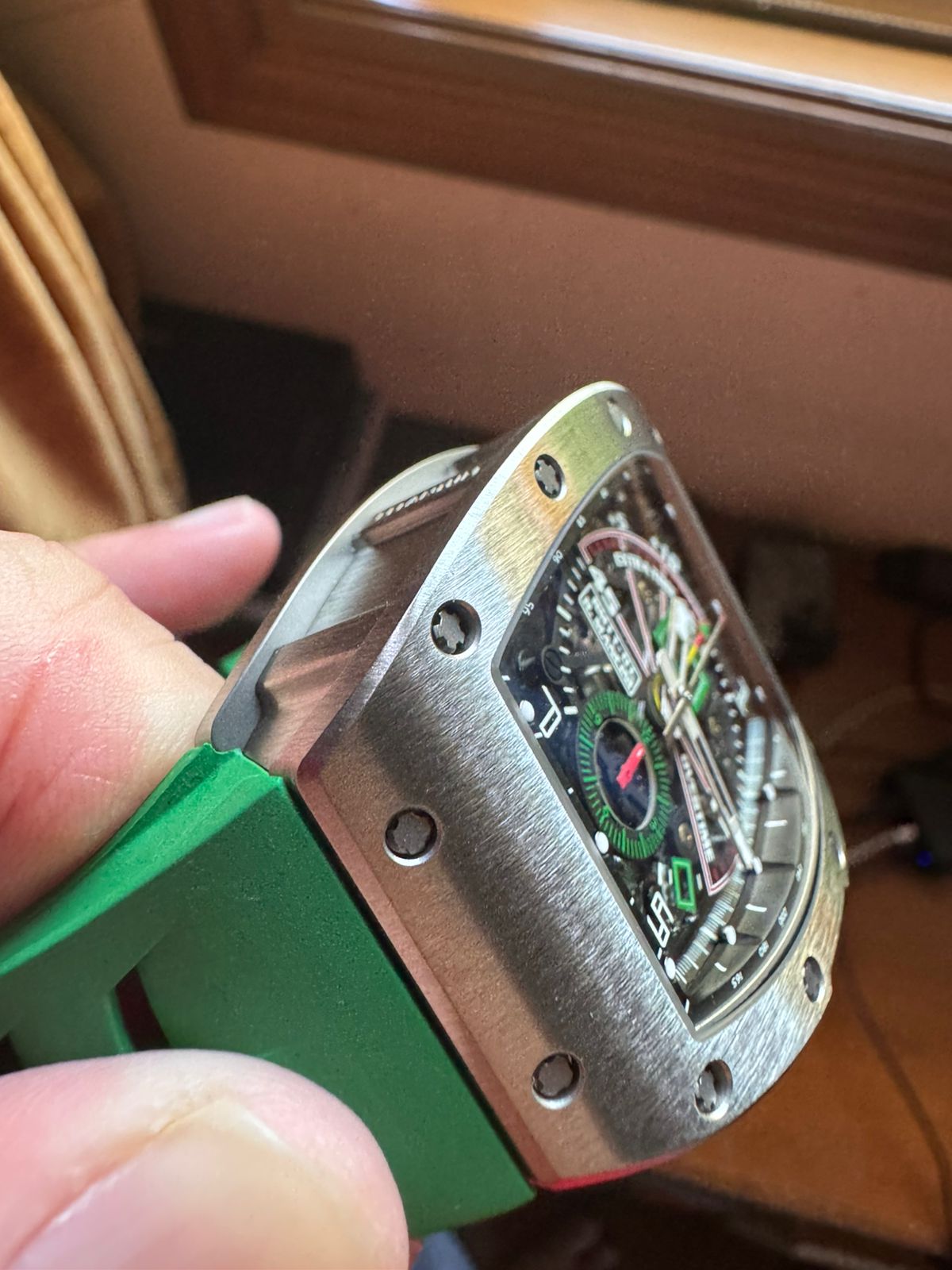 RM 11-01 TITANIUM ROBERTO MANCINI FLYBACK CHRONOGRAPH (2015)
