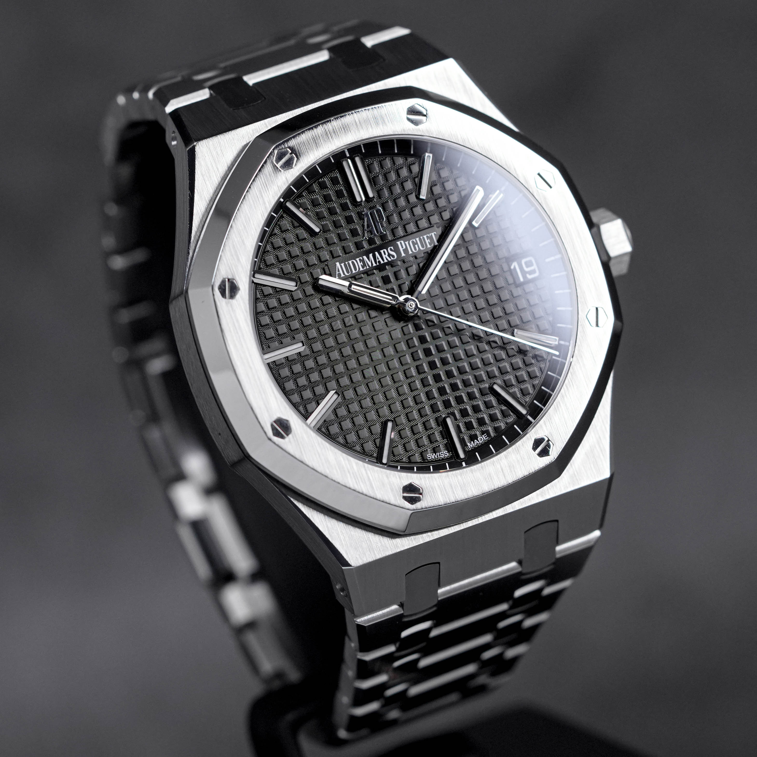 ROYAL OAK 41MM 15500 BLACK DIAL (2020)