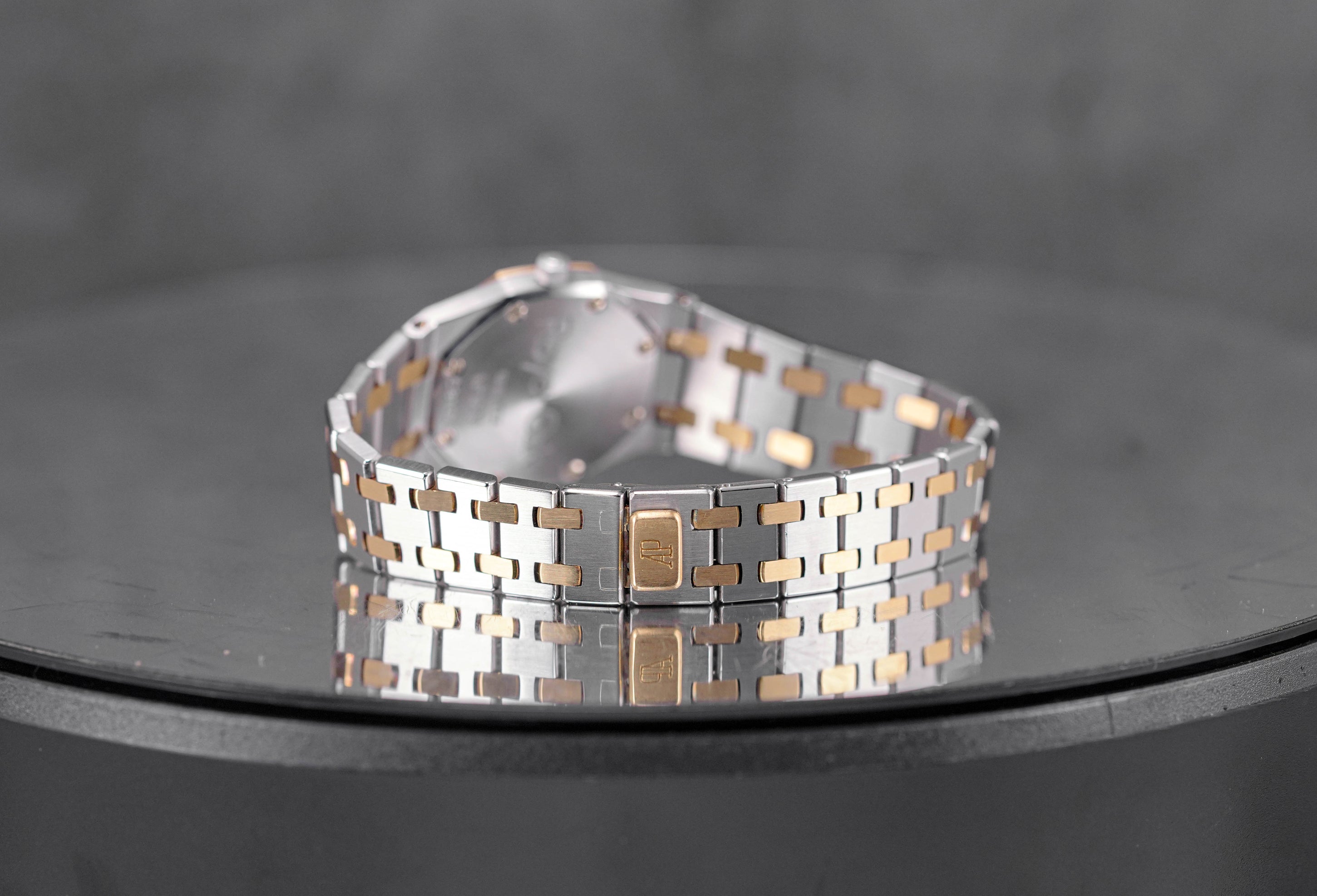 ROYAL OAK 27MM TWOTONE YELLOWGOLD CHAMPAGNE DIAMOND (WATCH ONLY)