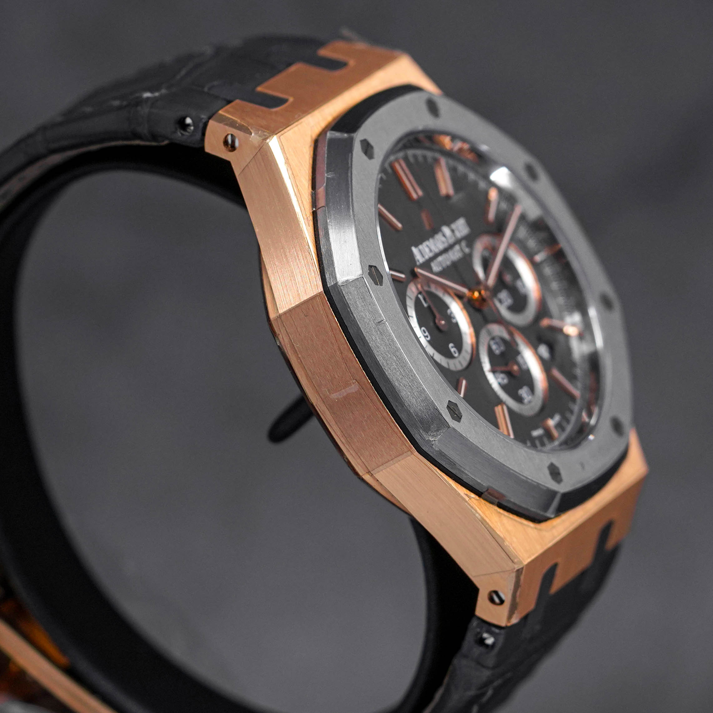 ROYAL OAK CHRONOGRAPH 41MM 'LEO MESSI' ROSEGOLD TANTALUM BEZEL LIMITED EDITION (WATCH ONLY)