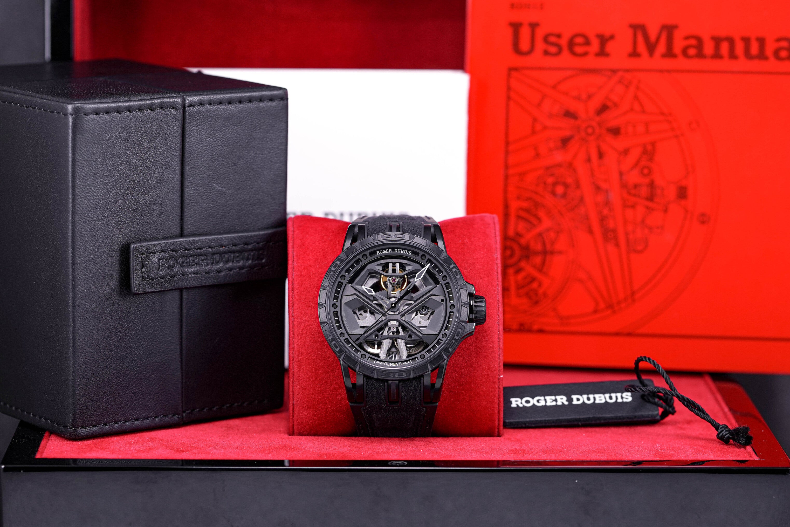 EXCALIBUR SPIDER HURACAN 45MM BLACK DLC TITANIUM (2022)