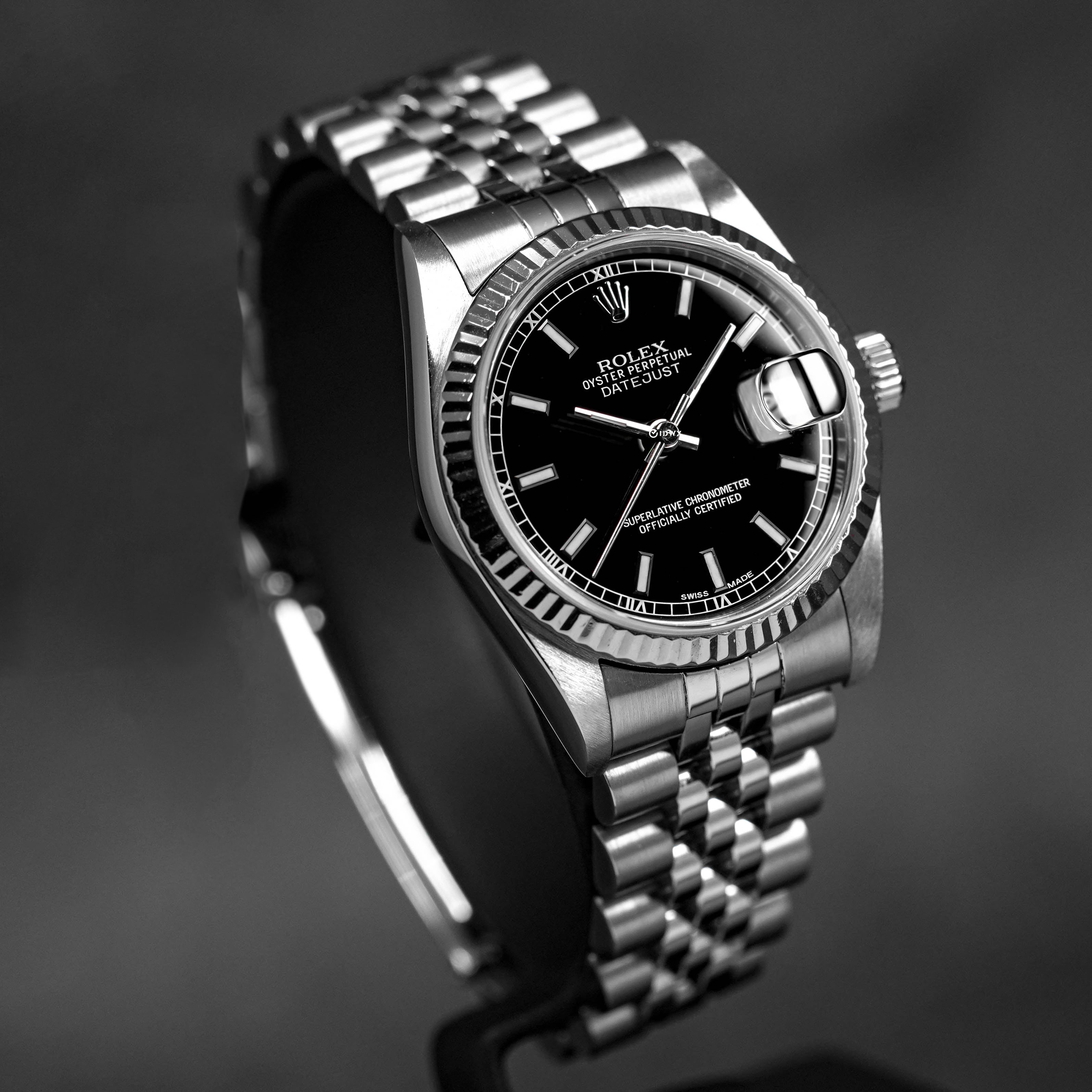 DATEJUST 31MM BLACK DIAL (WATCH ONLY)
