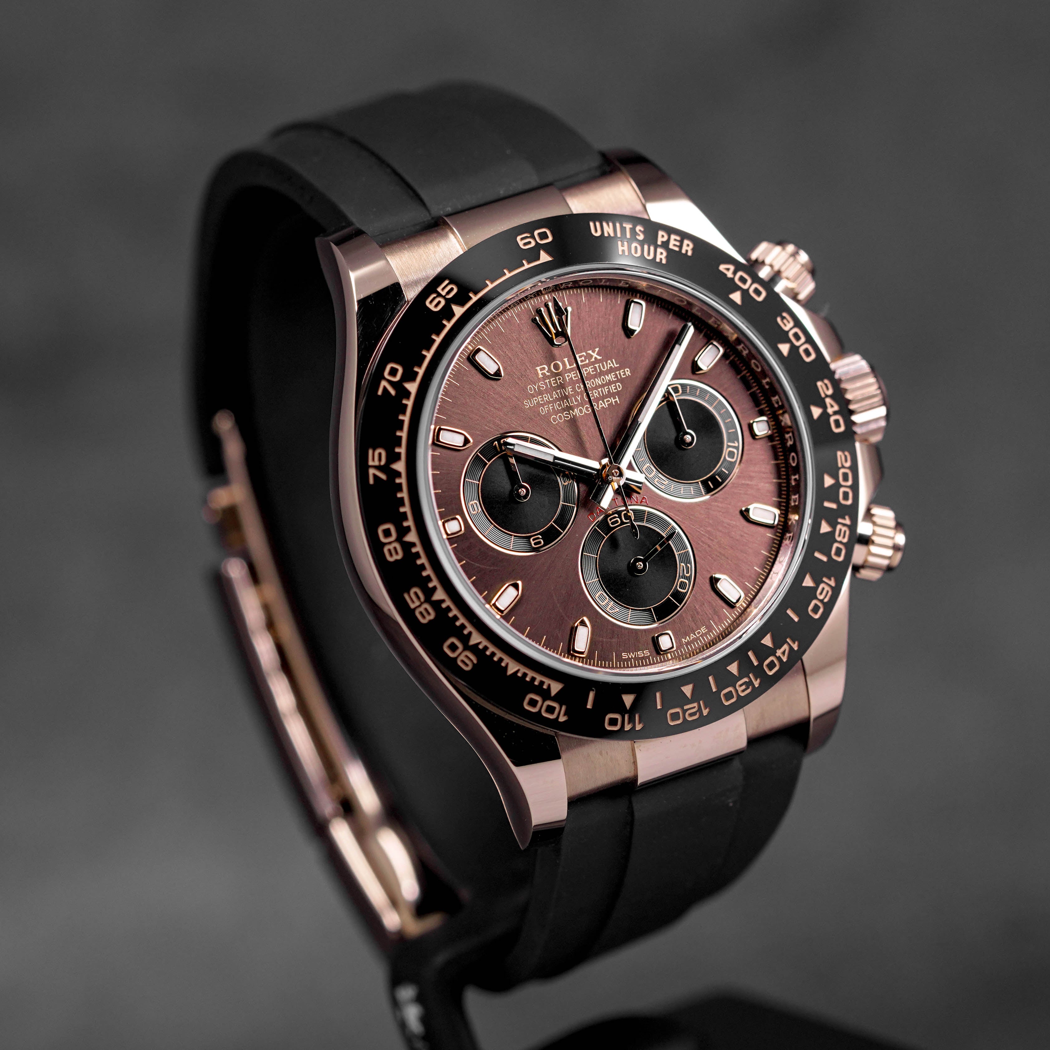 DAYTONA OYSTERFLEX ROSEGOLD CHOCO DIAL (2023)