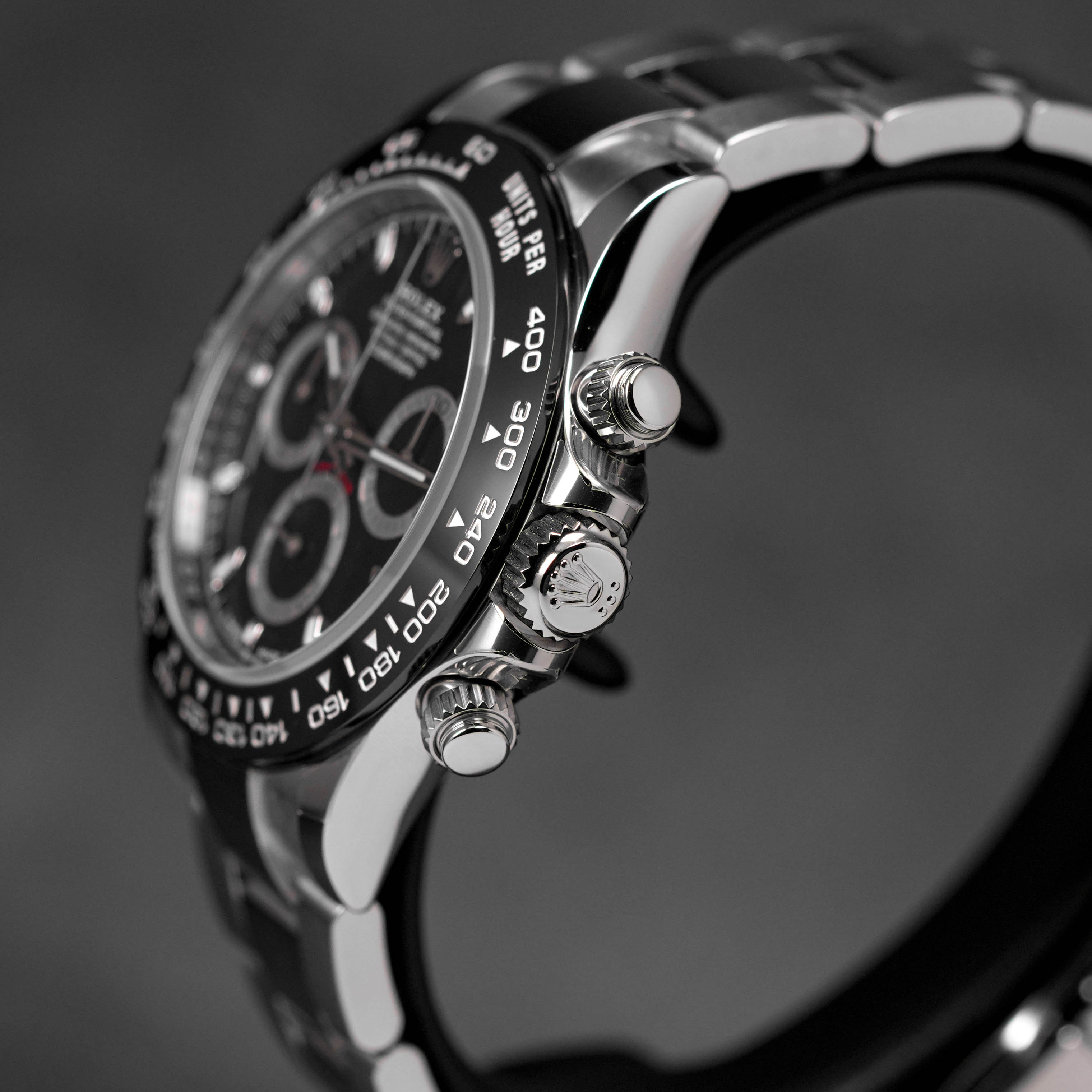 DAYTONA STEEL CERAMIC BEZEL BLACK DIAL (2024)