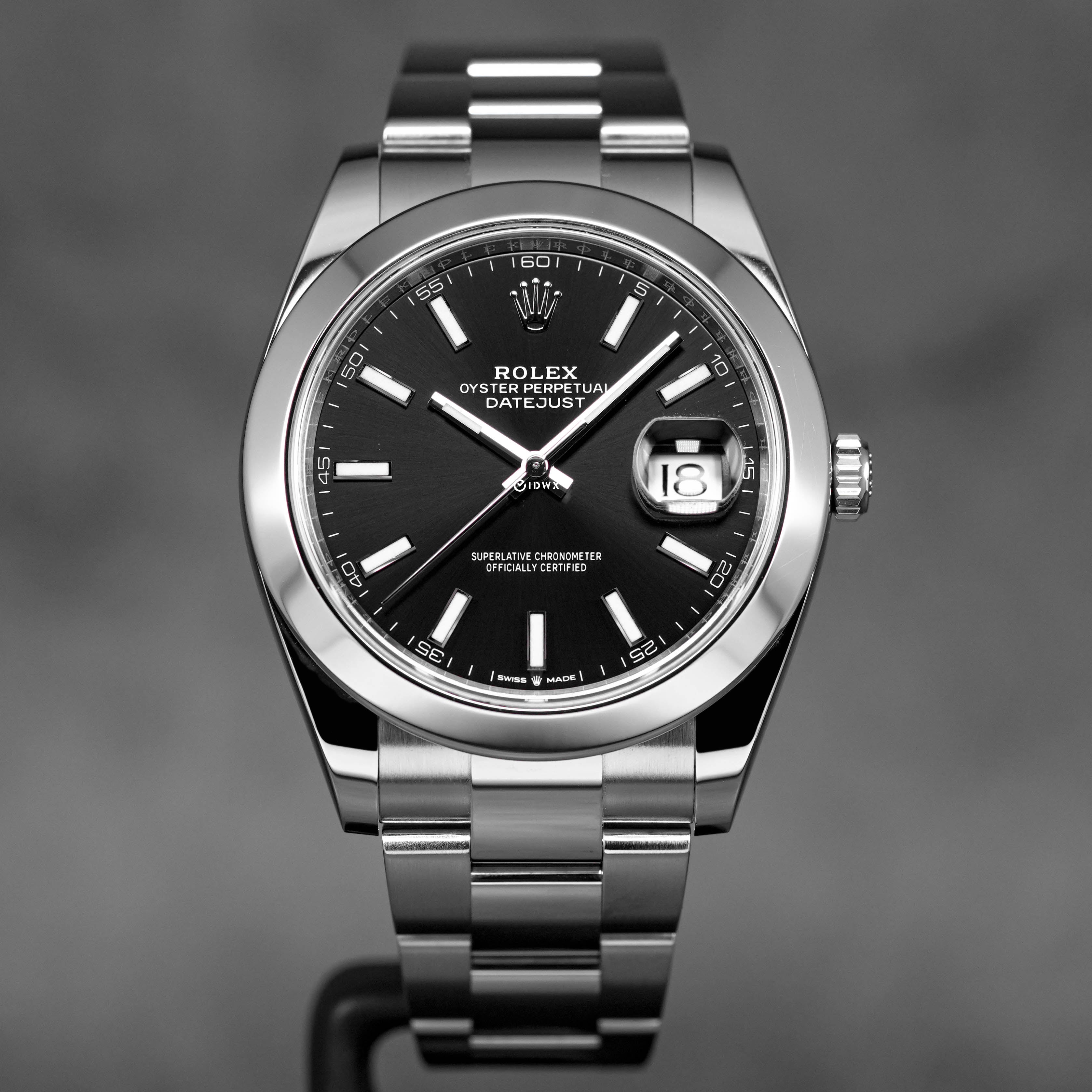 DATEJUST 41MM BLACK DIAL (2019)