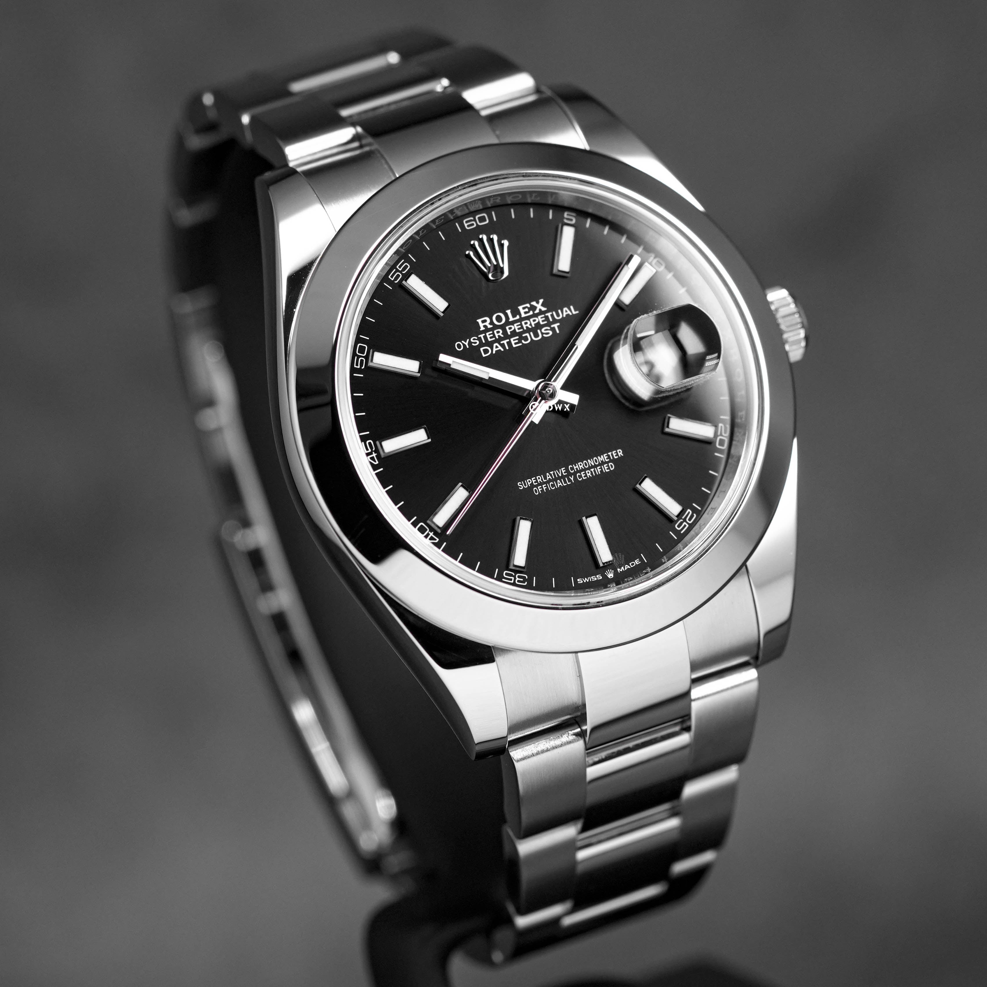 DATEJUST 41MM BLACK DIAL (2019)