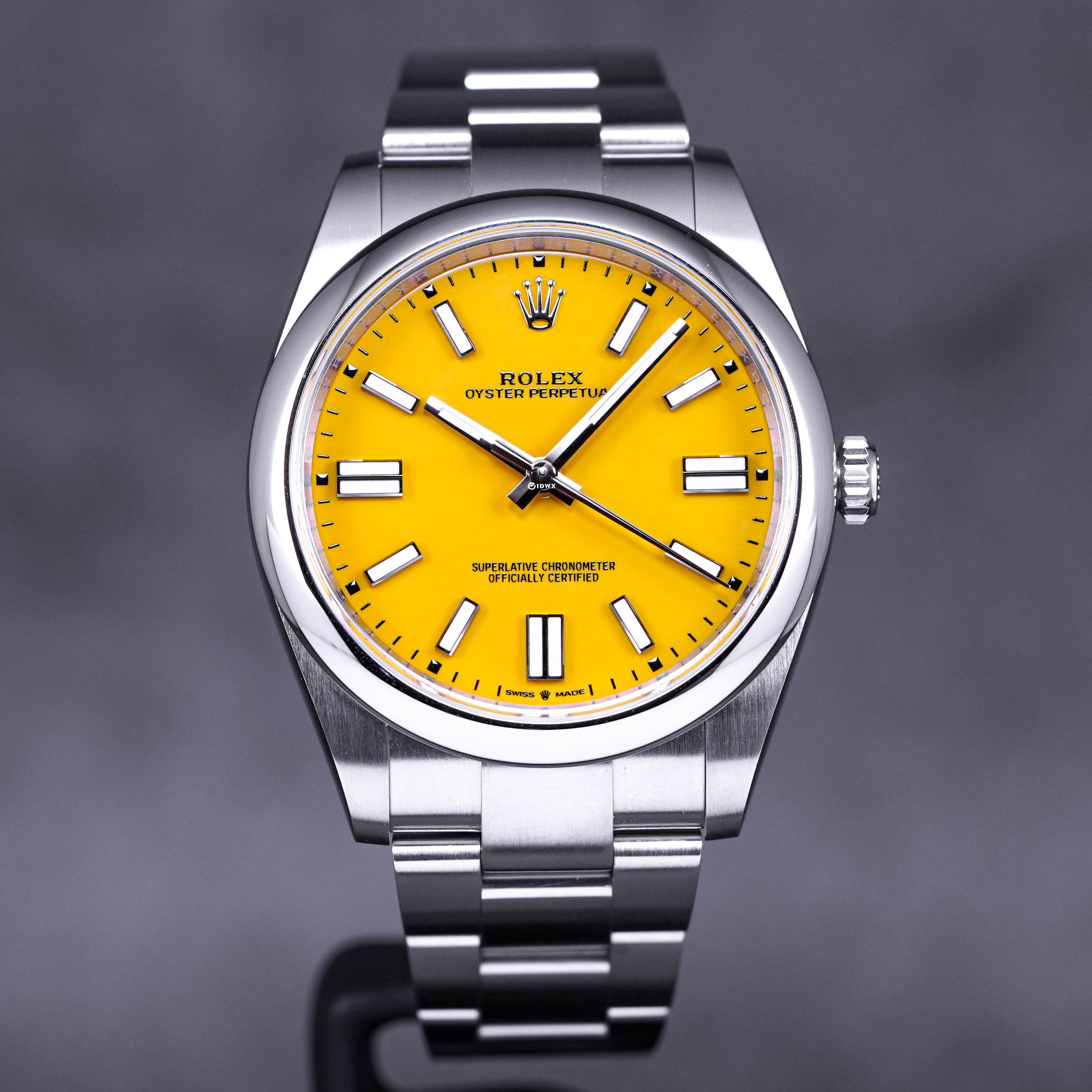 OYSTER PERPETUAL 41MM YELLOW DIAL (2021)