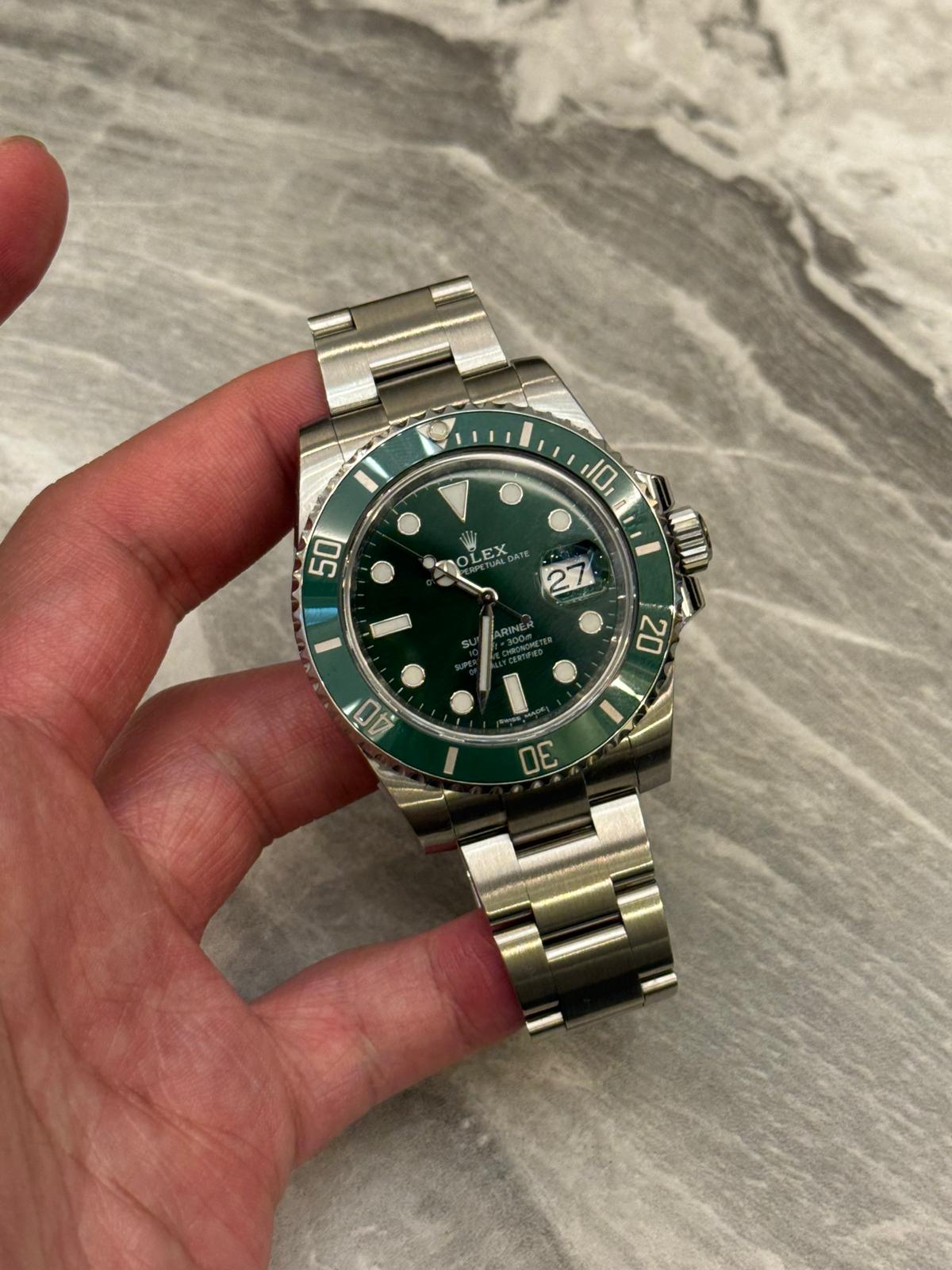 SUBMARINER DATE 40MM 'HULK' (2019)
