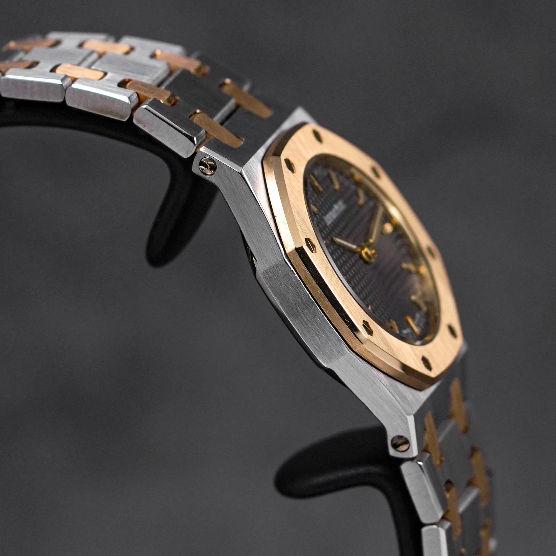 ROYAL OAK LADY 25MM 67469SA TWOTONE YELLOWGOLD GREY DIAL (2006)