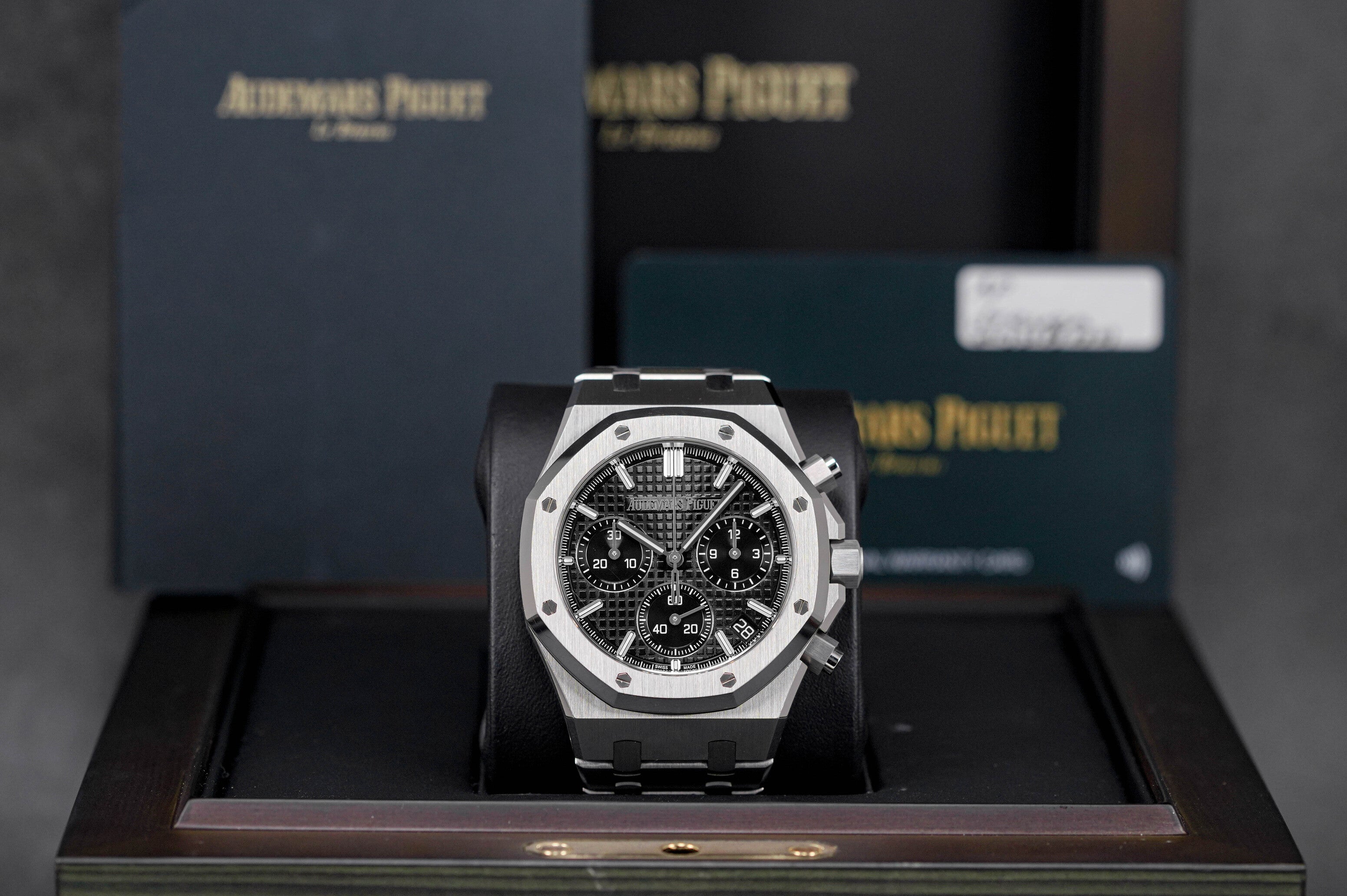 ROYAL OAK CHRONOGRAPH 41MM '50TH ANNIVERSARY' BLACK DIAL (2022)