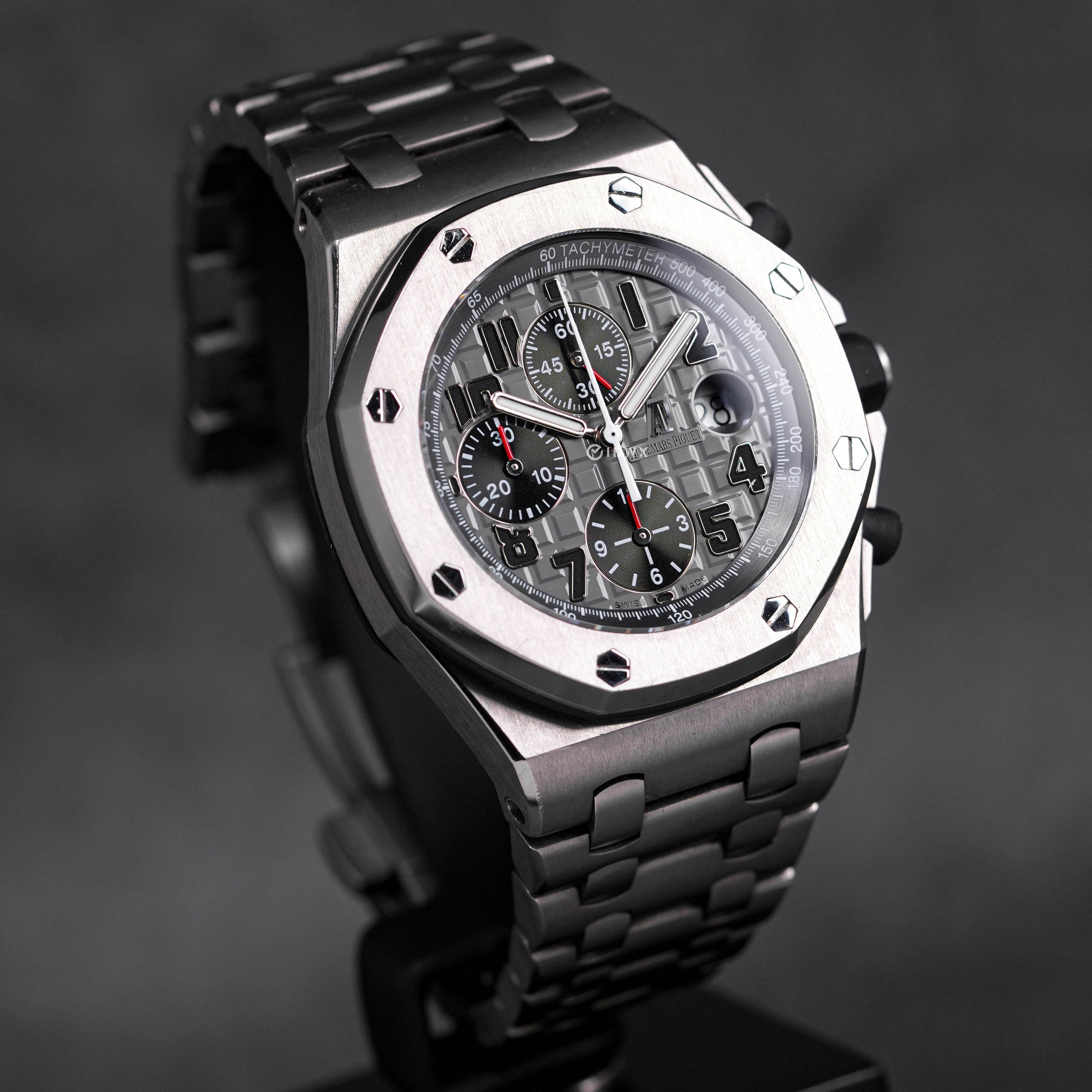 ROYAL OAK OFFSHORE CHRONOGRAPH 42MM TITANIUM GREY DIAL 'H SERIES' (WATCH ONLY - CIRCA 2011)
