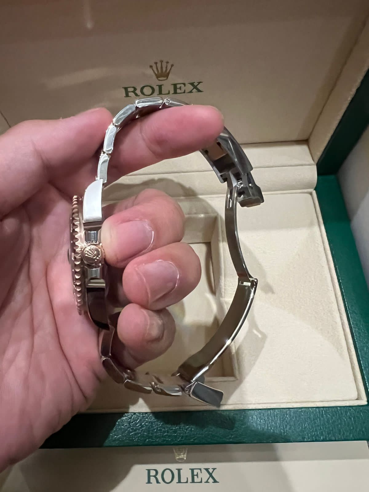 GMT MASTER-II TWOTONE ROSEGOLD ROOTBEER (2023)