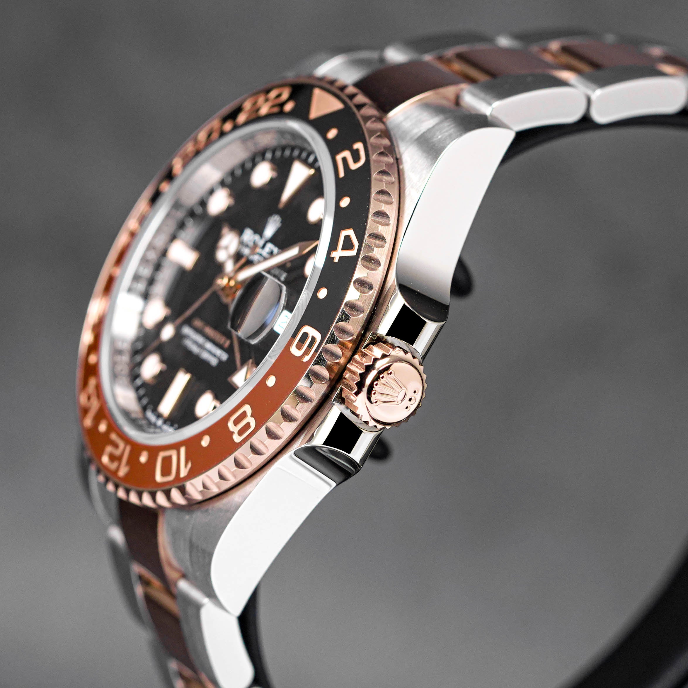 GMT MASTER-II TWOTONE ROSEGOLD ROOTBEER (2023)