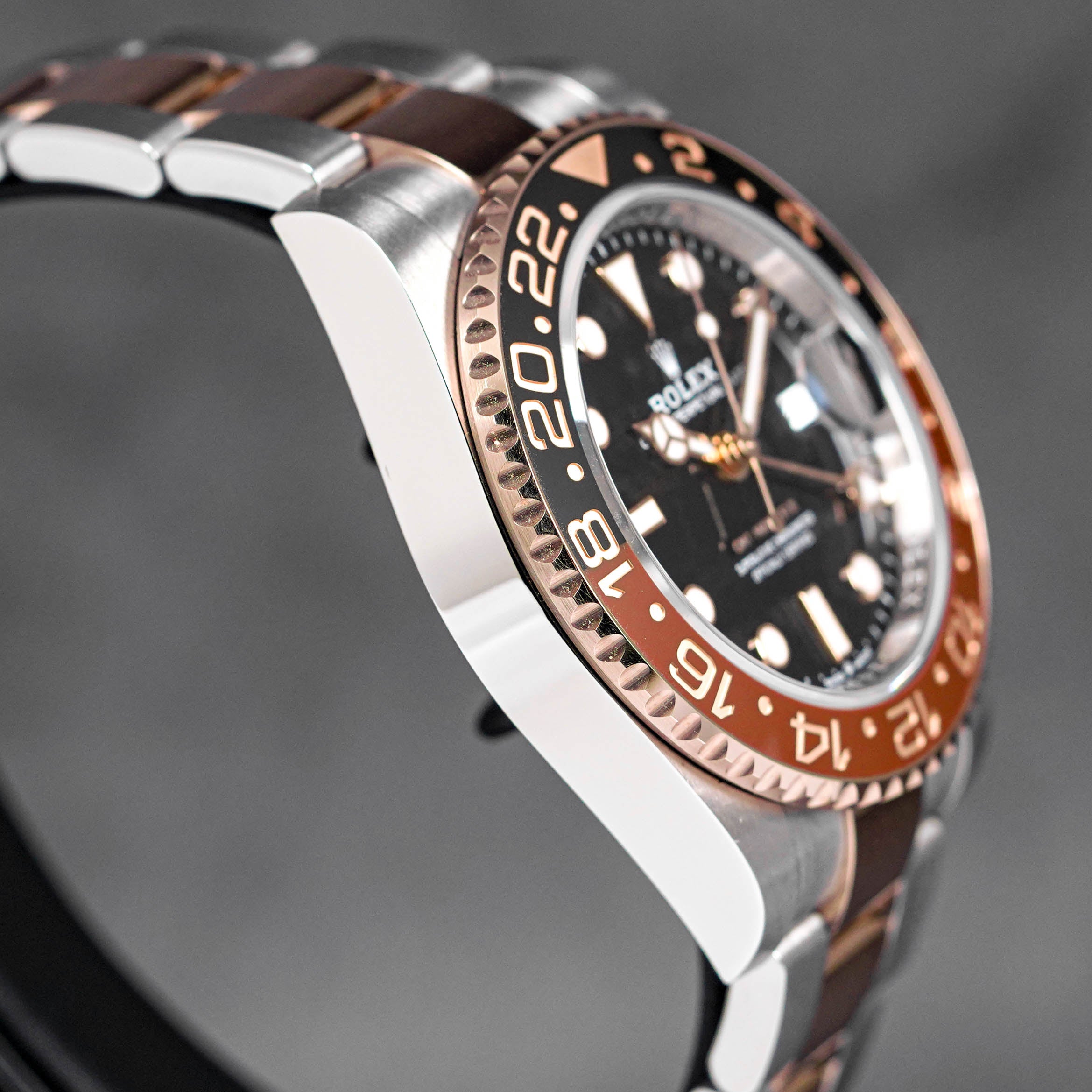 GMT MASTER-II TWOTONE ROSEGOLD ROOTBEER (2023)