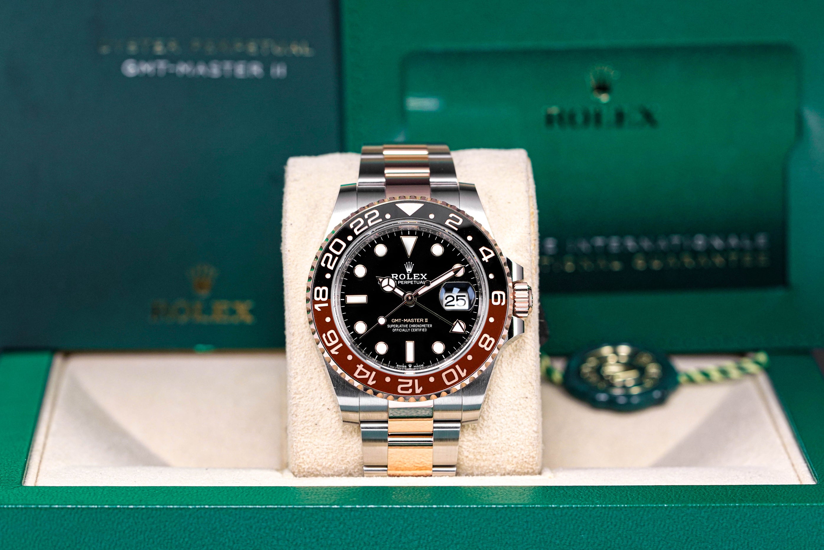 GMT MASTER-II TWOTONE ROSEGOLD ROOTBEER (2023)