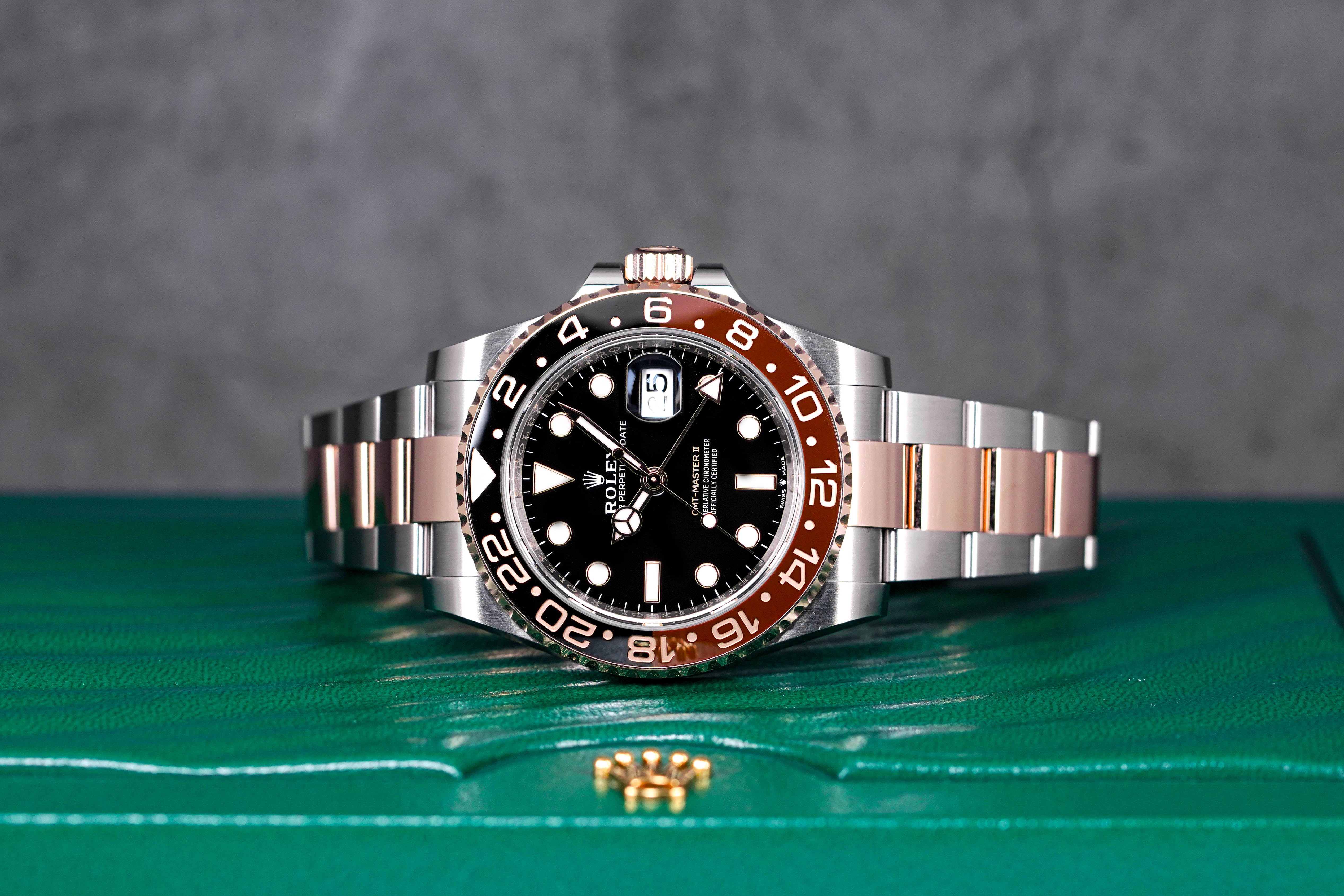 GMT MASTER-II TWOTONE ROSEGOLD ROOTBEER (2023)