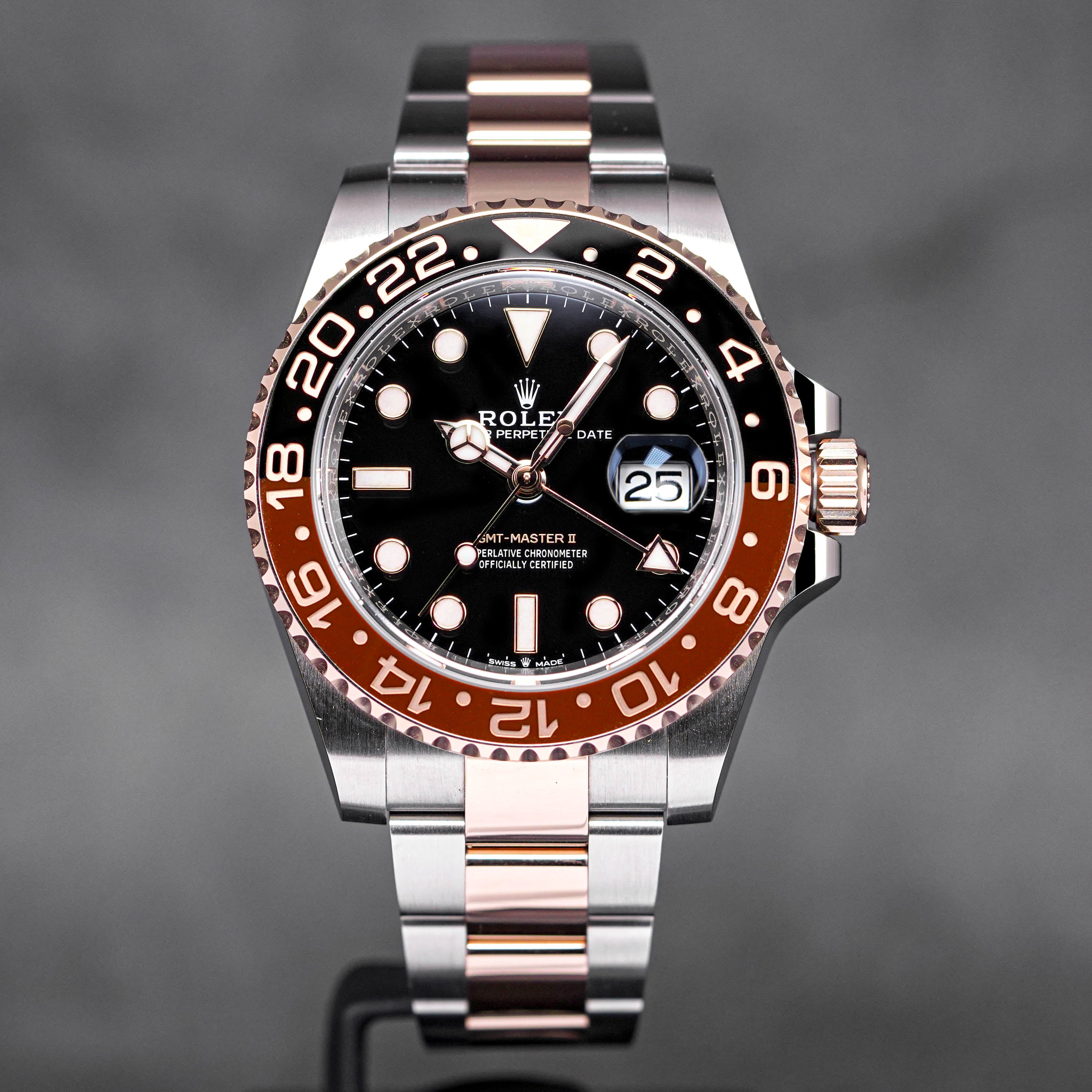 GMT MASTER-II TWOTONE ROSEGOLD ROOTBEER (2023)