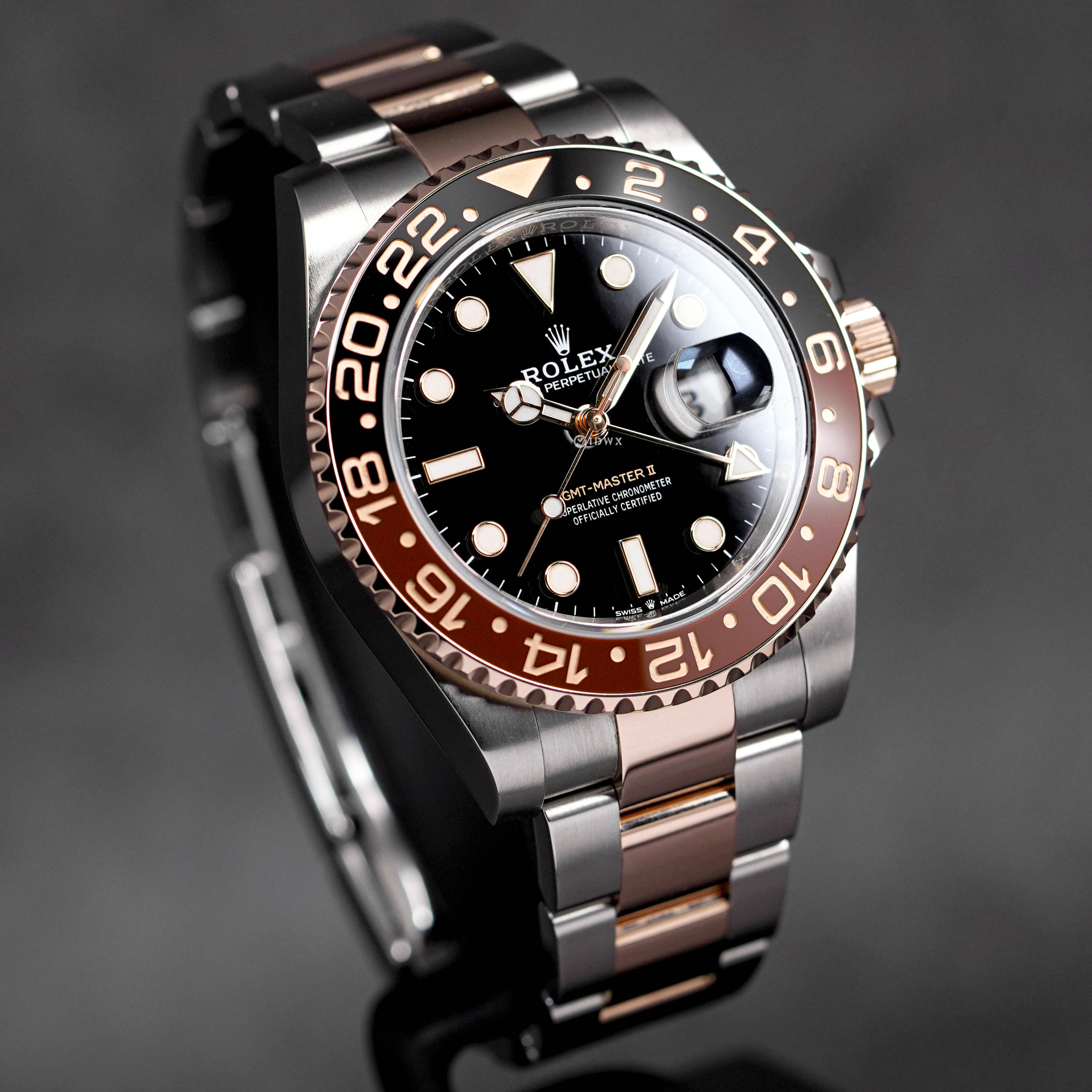 GMT MASTER-II TWOTONE ROSEGOLD ROOTBEER (2023)