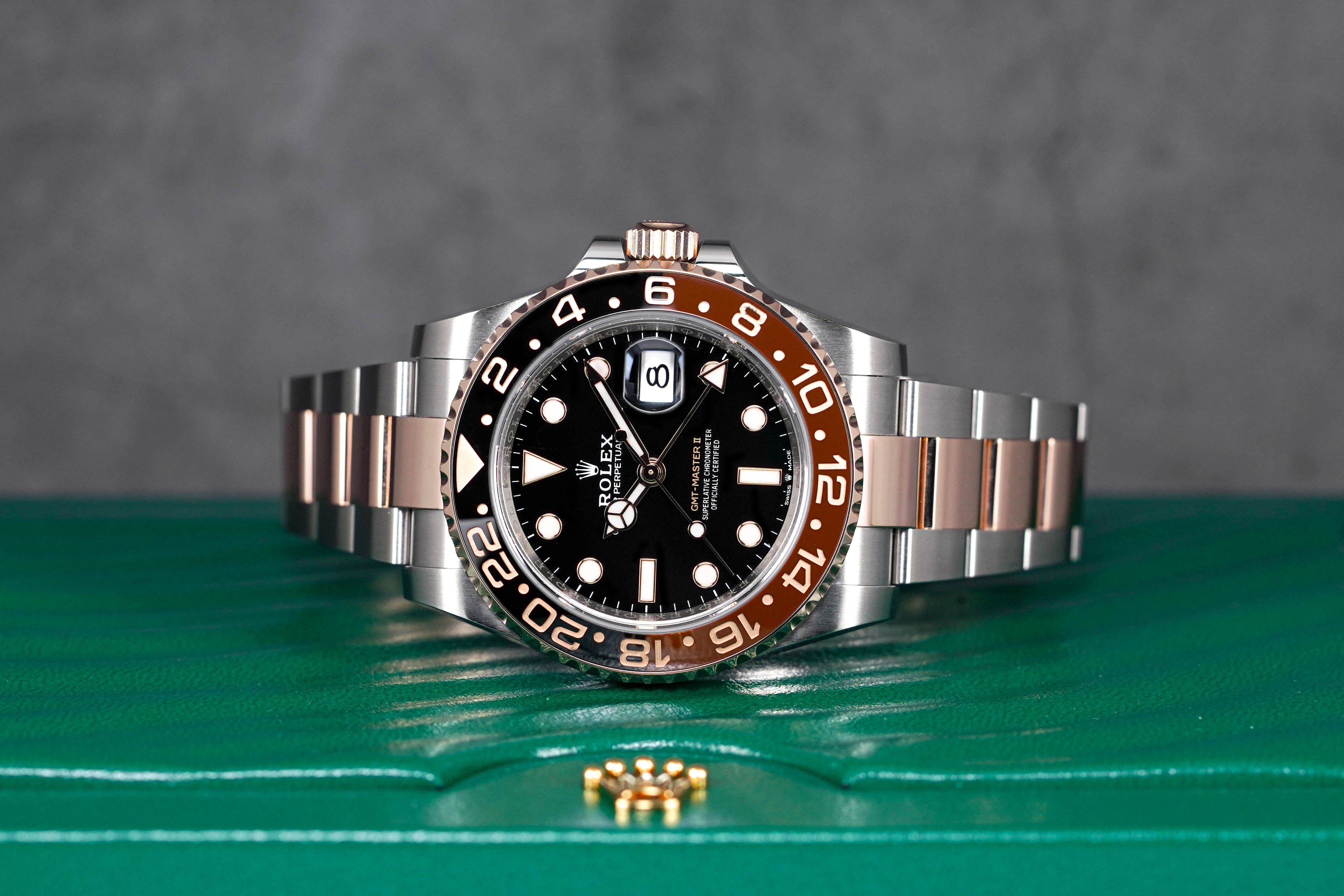 GMT MASTER-II TWOTONE ROSEGOLD ROOTBEER (2021)