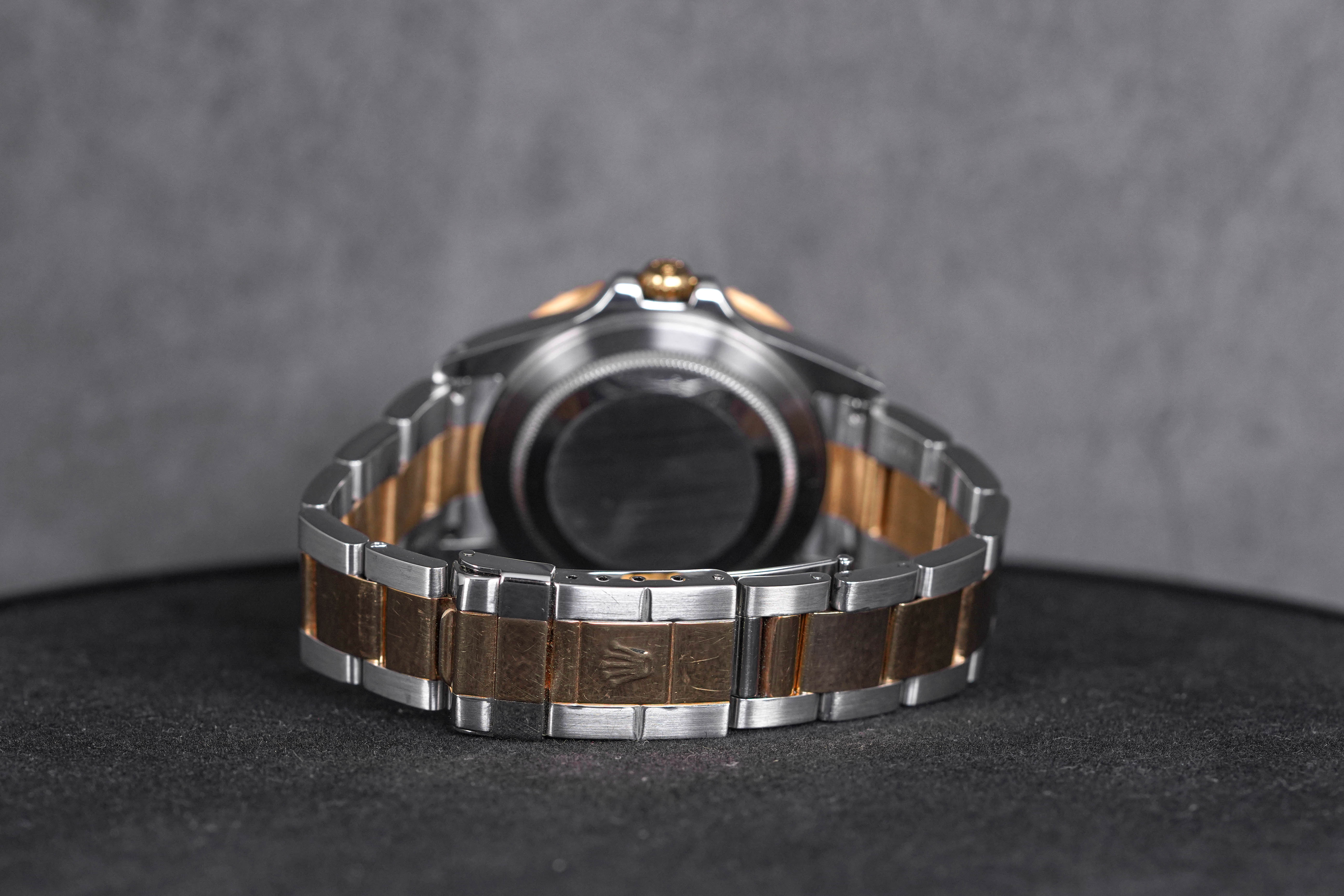 GMT MASTER-II 16713 TWOTONE YELLOWGOLD ROOTBEER 'TIGER EYE' Y SERIES (WATCH ONLY - CIRCA 2001)