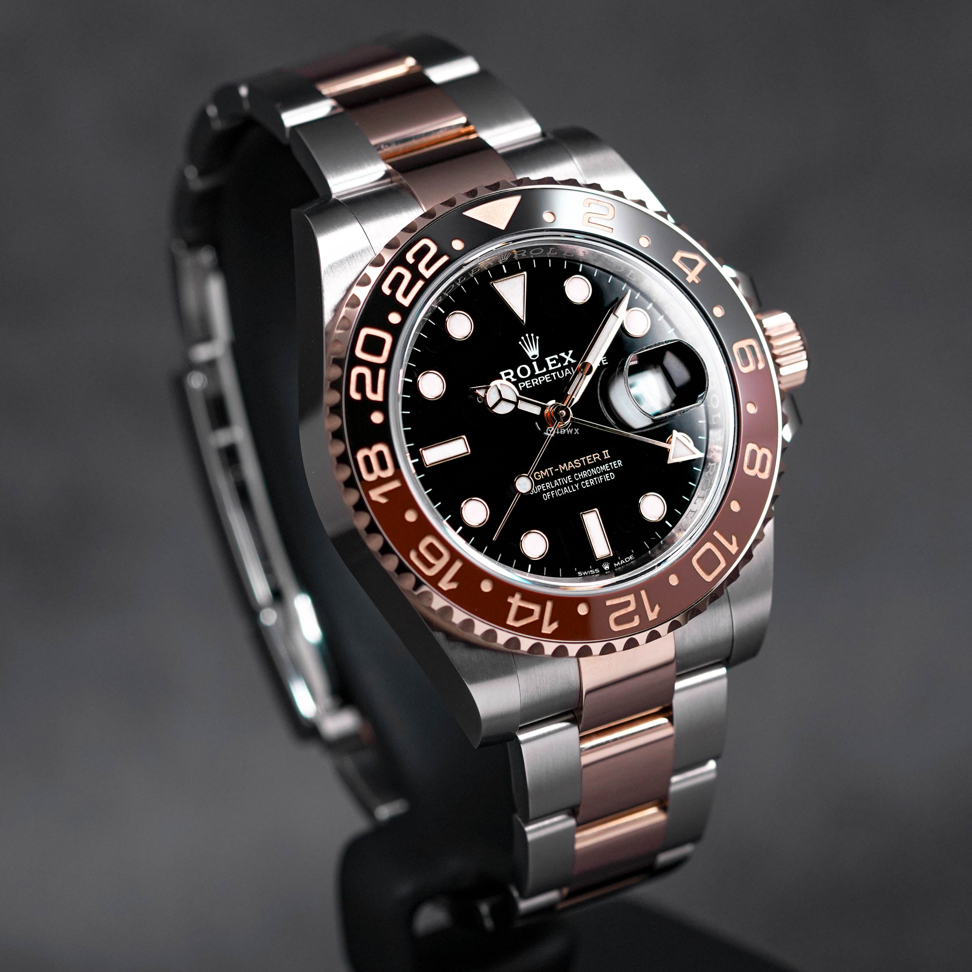 GMT MASTER-II TWOTONE ROSEGOLD ROOTBEER (2022)