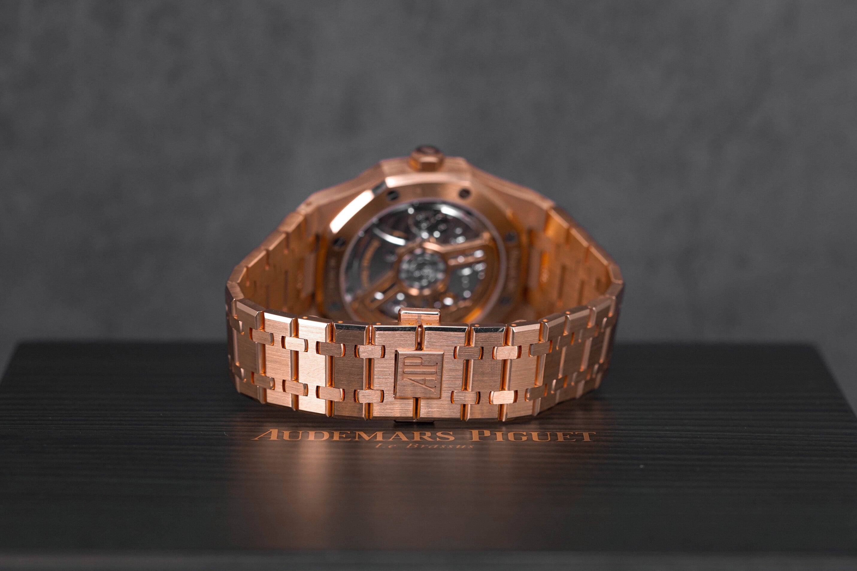 ROYAL OAK 41MM 15500 ROSEGOLD BLACK DIAL (2021)