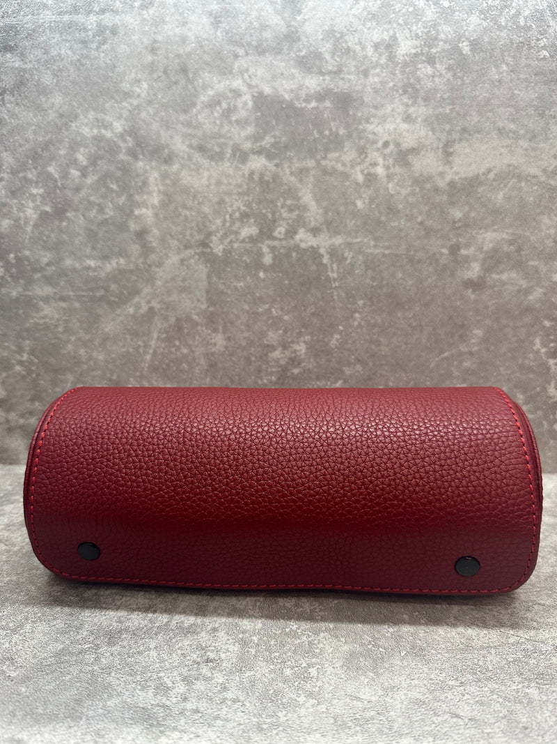 Togo Leather Case Red