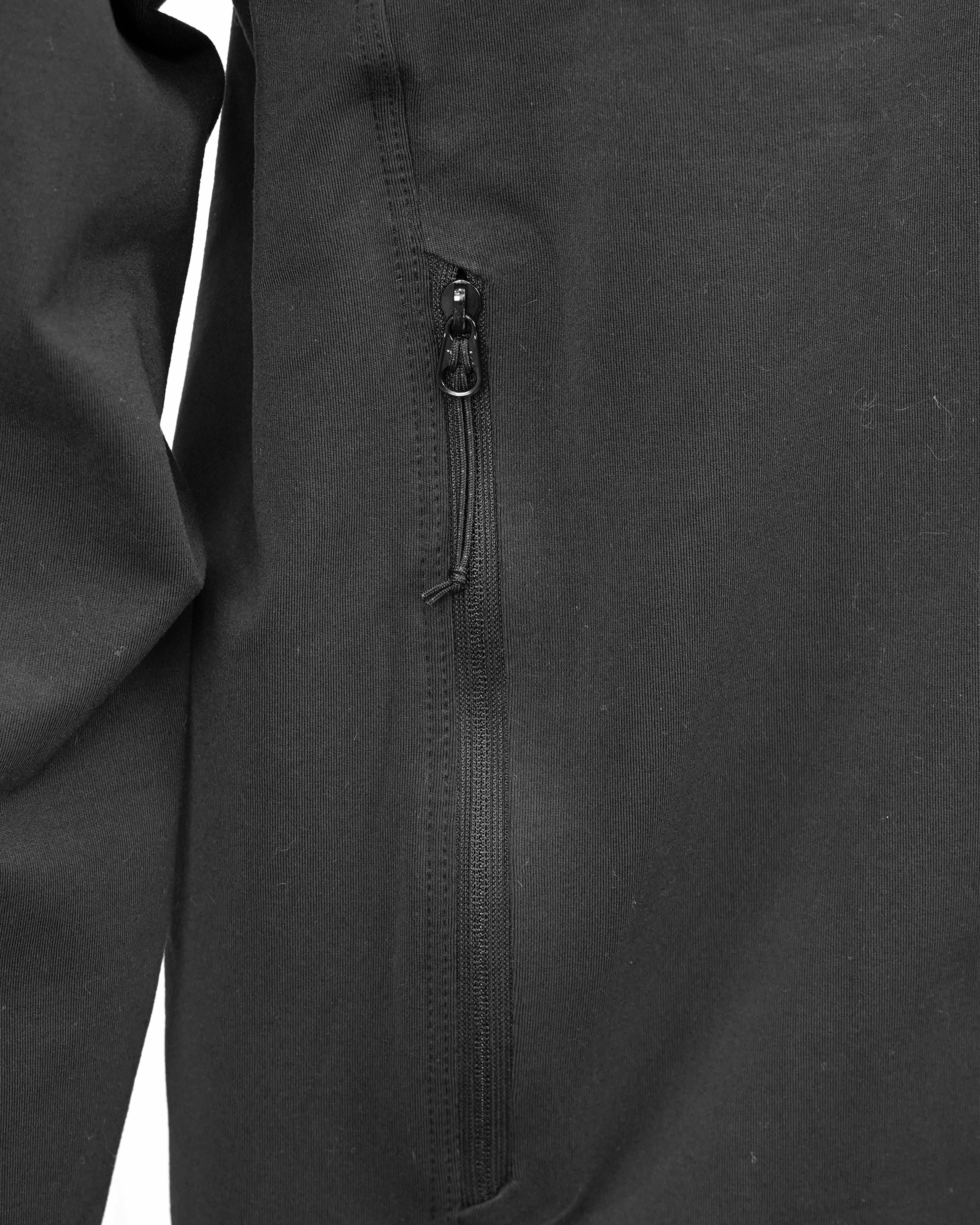 POLYESTER HOODIE SIZE L BLACK