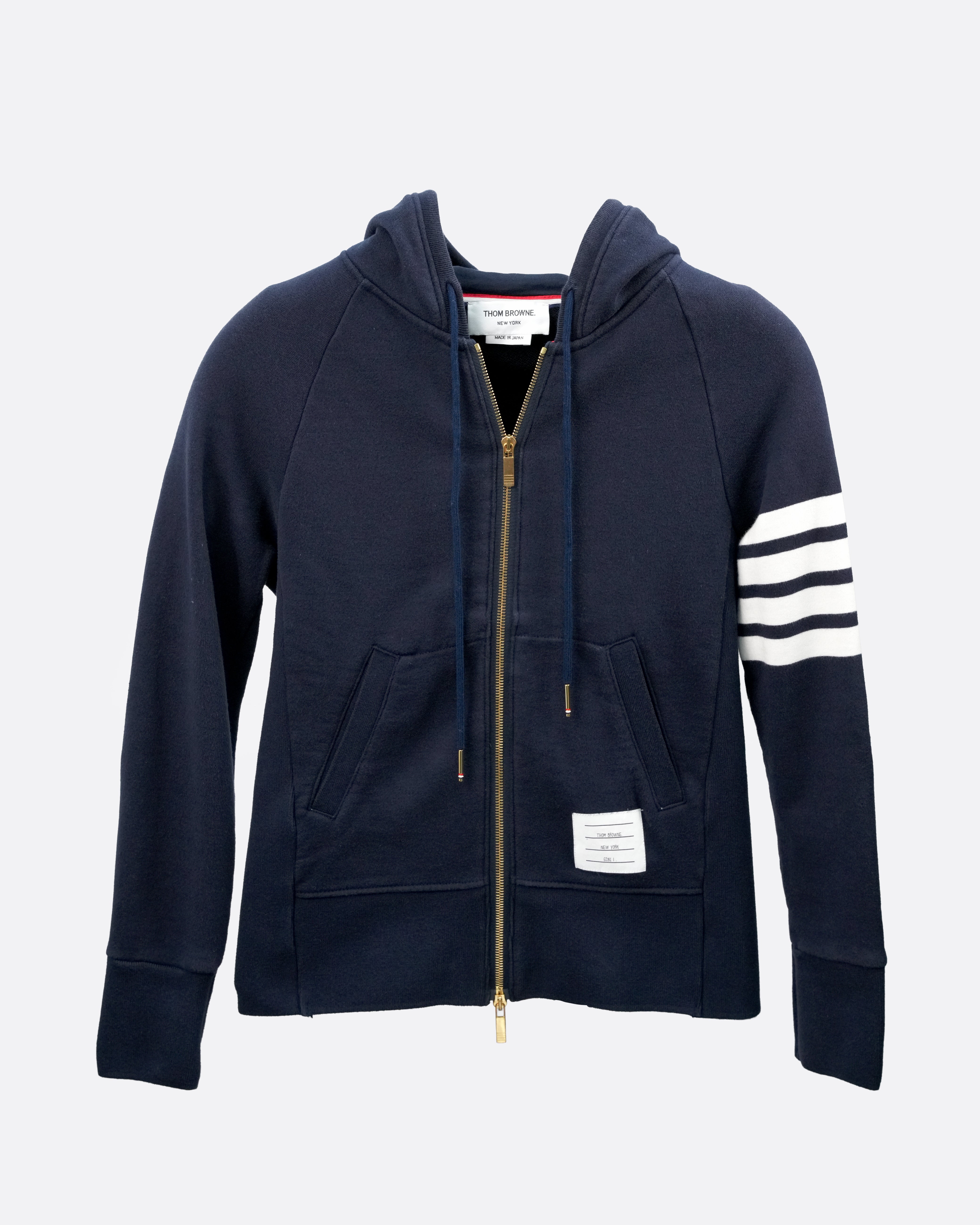 COTTON HOODIE SIZE 1 NAVY BLUE