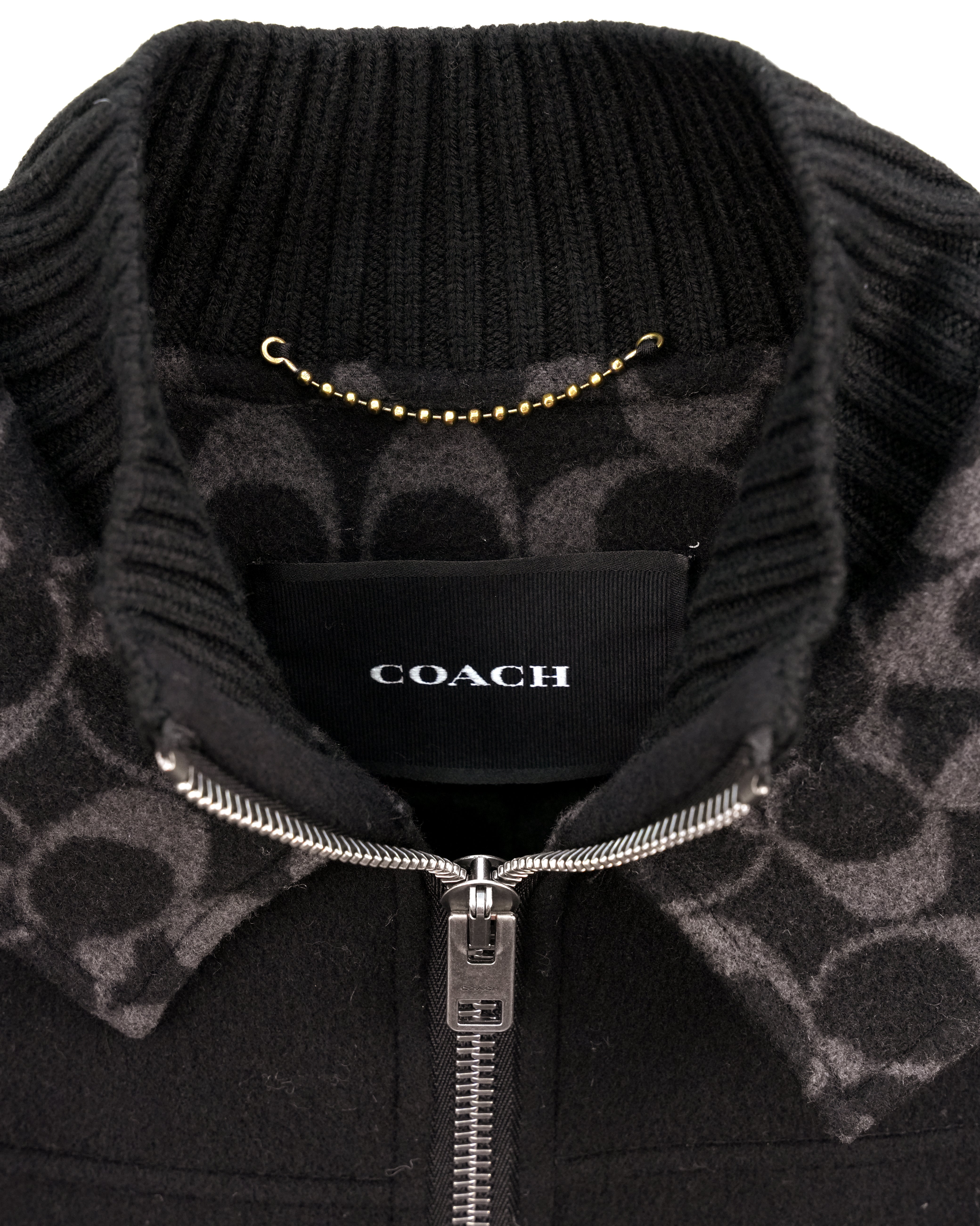 SIGNATURE WOOL PONCHO SIZE M/L BLACK CAPE