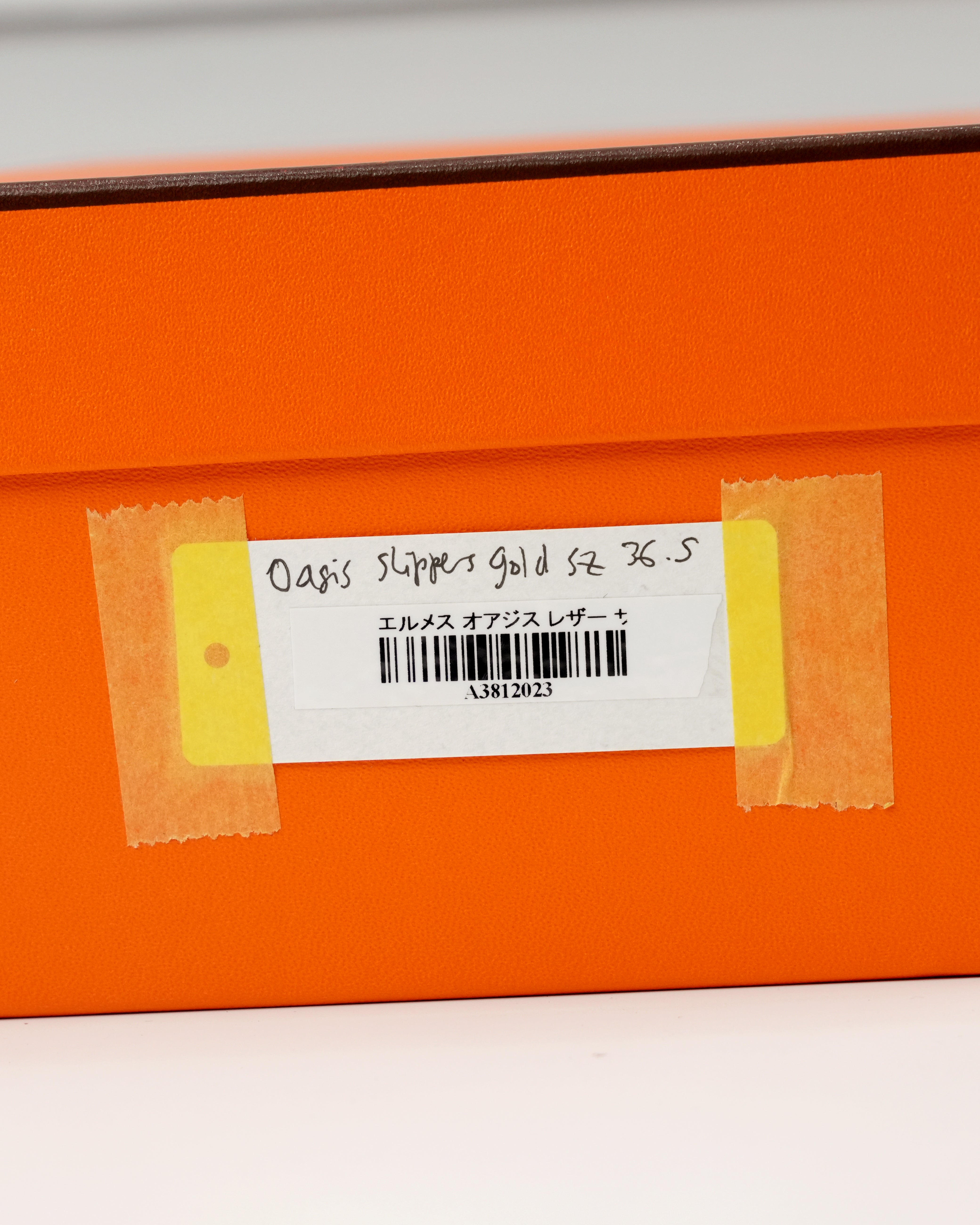 OASIS LEATHER SANDAL 36.5 LADIES BROWN