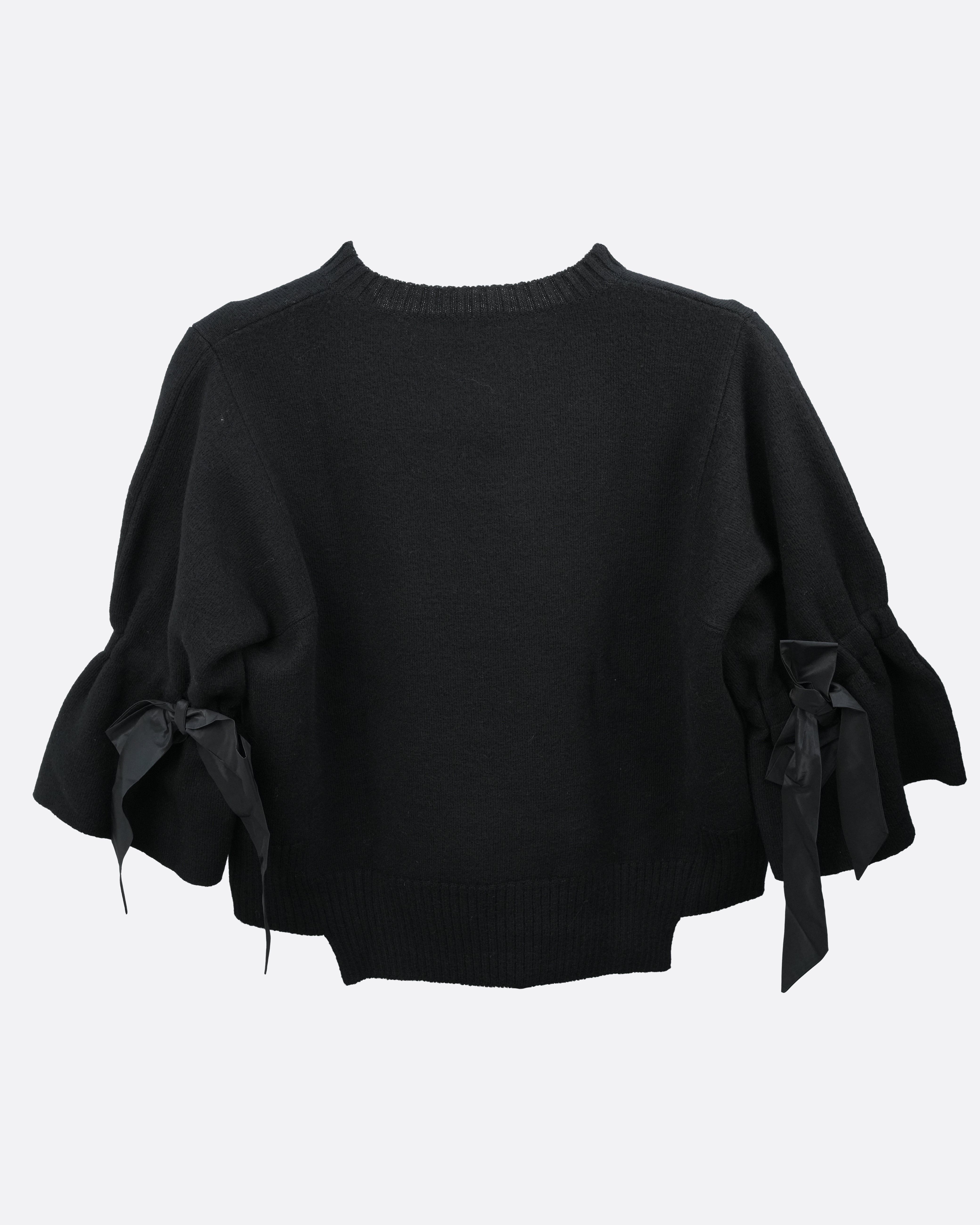 SWEATER BLACK SIZE XS FIT TO L
