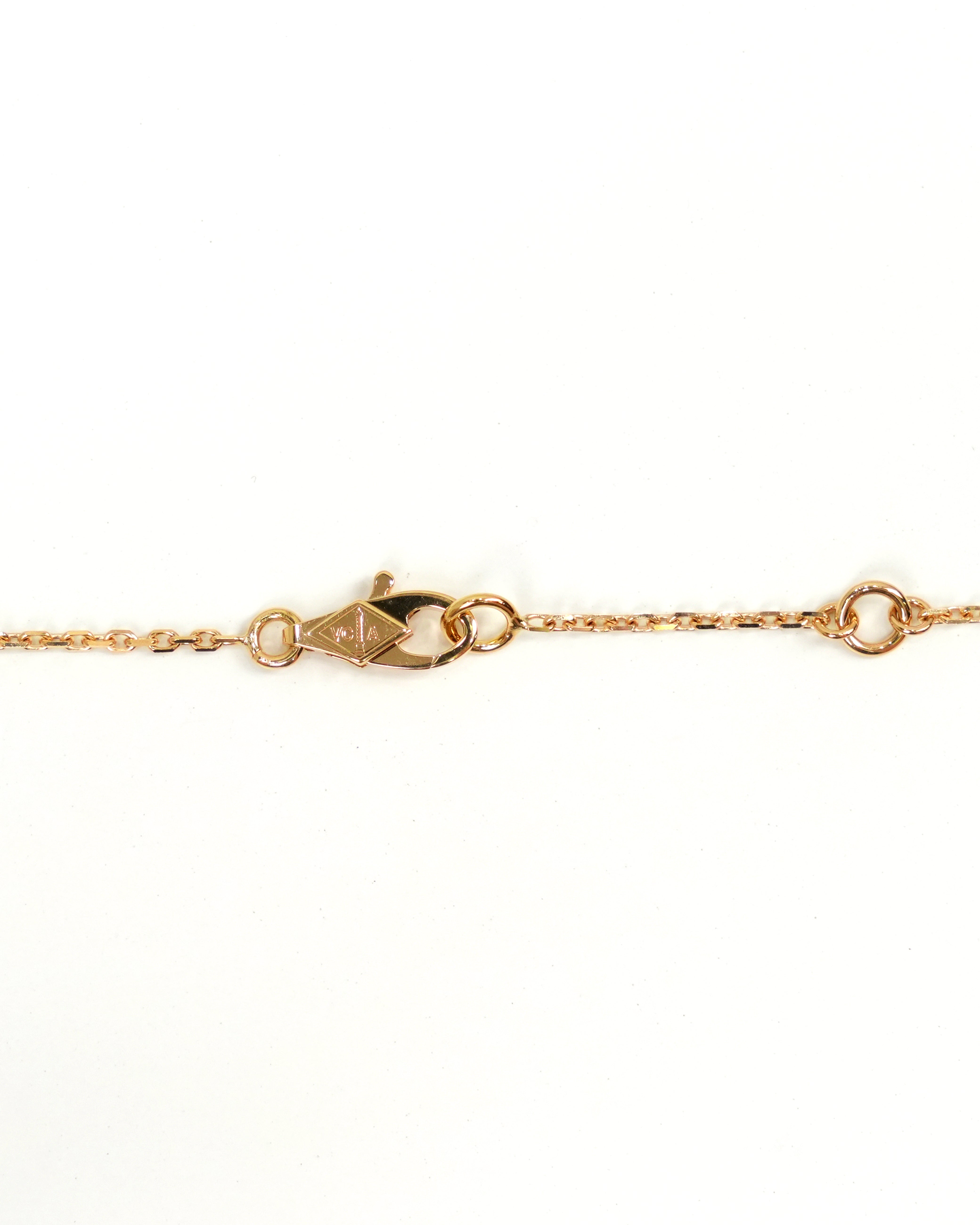 SWEET ALHAMBRA YELLOWGOLD MOTHER OF PEARL NECKLACE (2025)