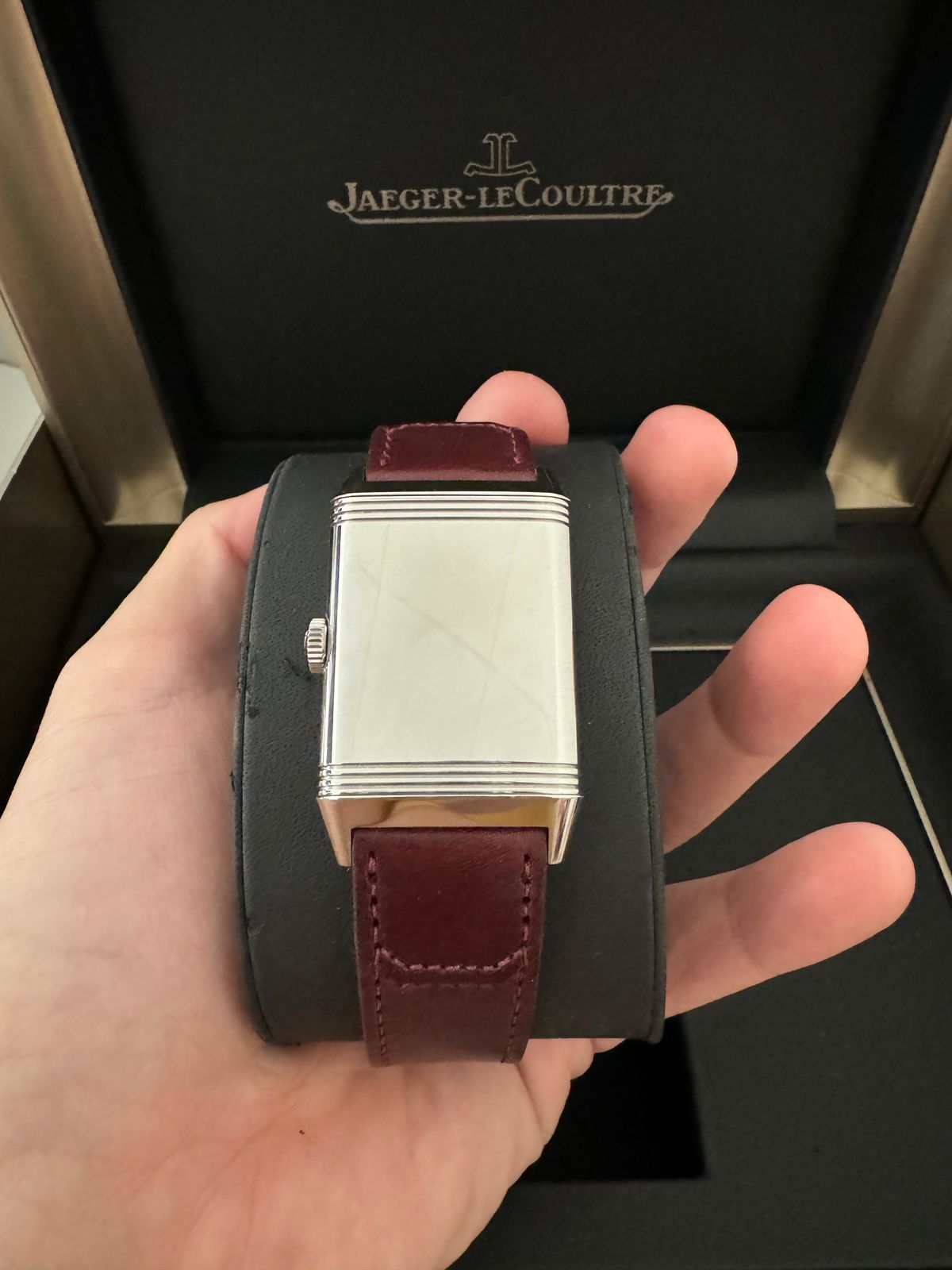 REVERSO TRIBUTE MONOFACE L SMALL SECONDS BURGUNDY (2020)