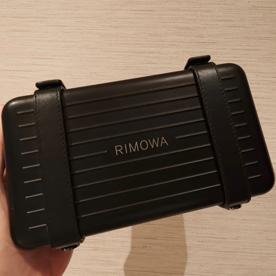 PERSONAL CROSSBODY BAG ALU BLACK (2022)