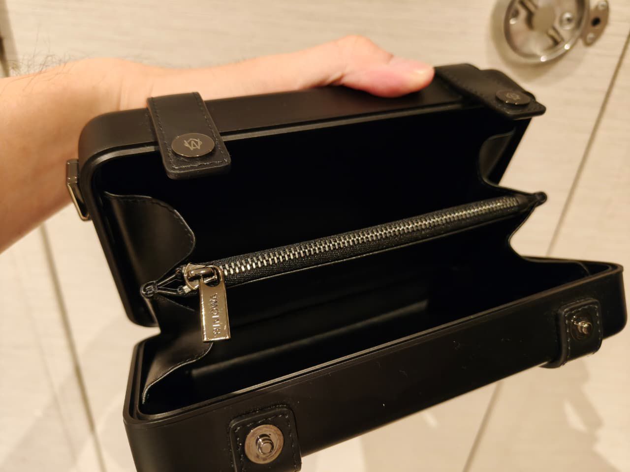 PERSONAL CROSSBODY BAG ALU BLACK (2022)