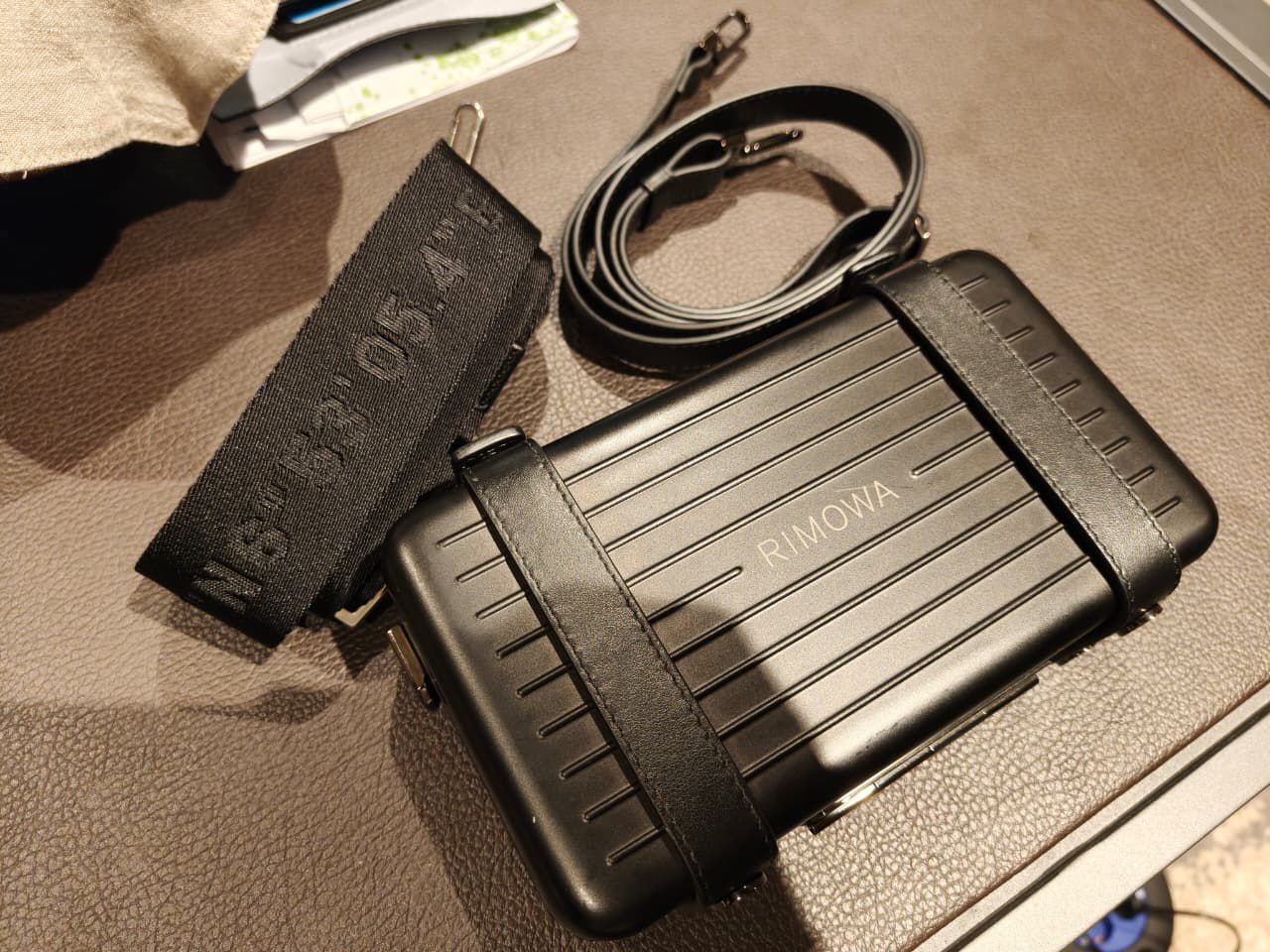 PERSONAL CROSSBODY BAG ALU BLACK (2022)