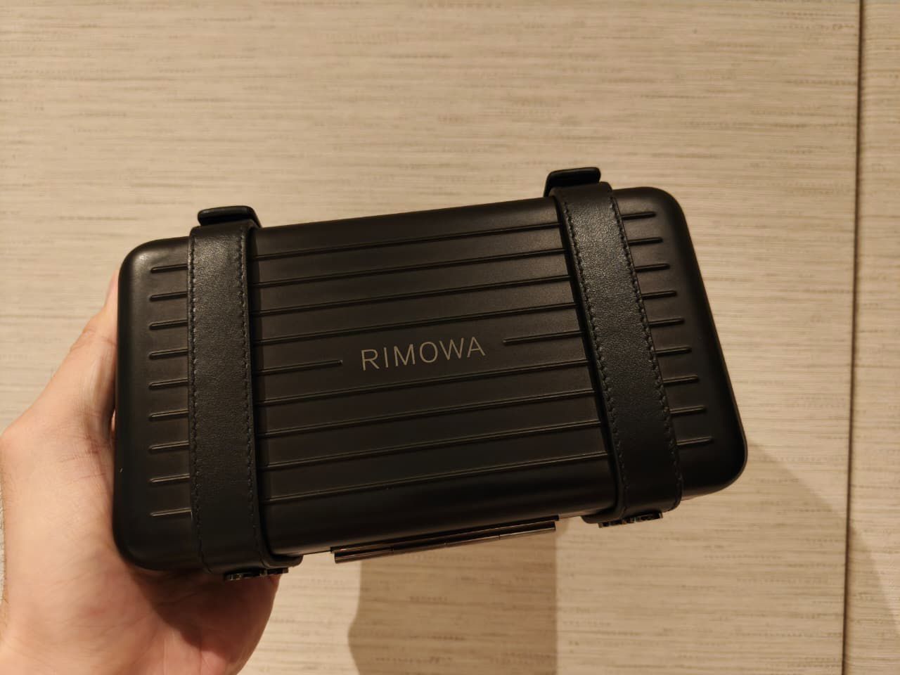 PERSONAL CROSSBODY BAG ALU BLACK (2022)