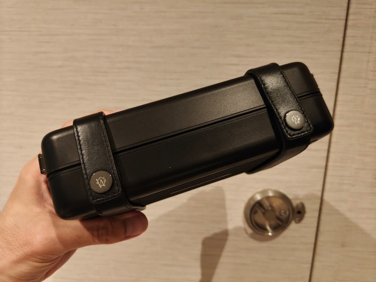 PERSONAL CROSSBODY BAG ALU BLACK (2022)