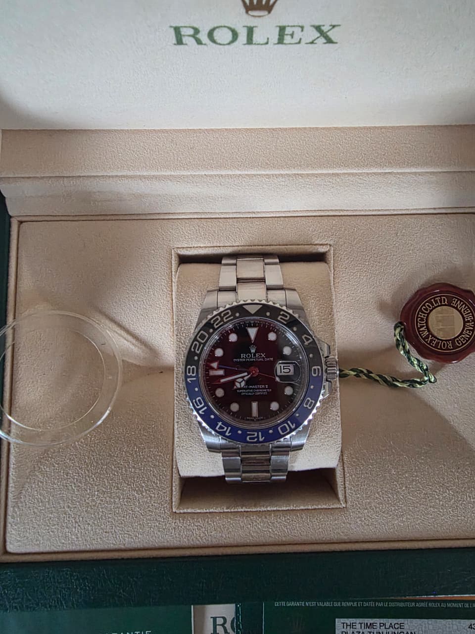 GMT MASTER-II BATMAN (2015)