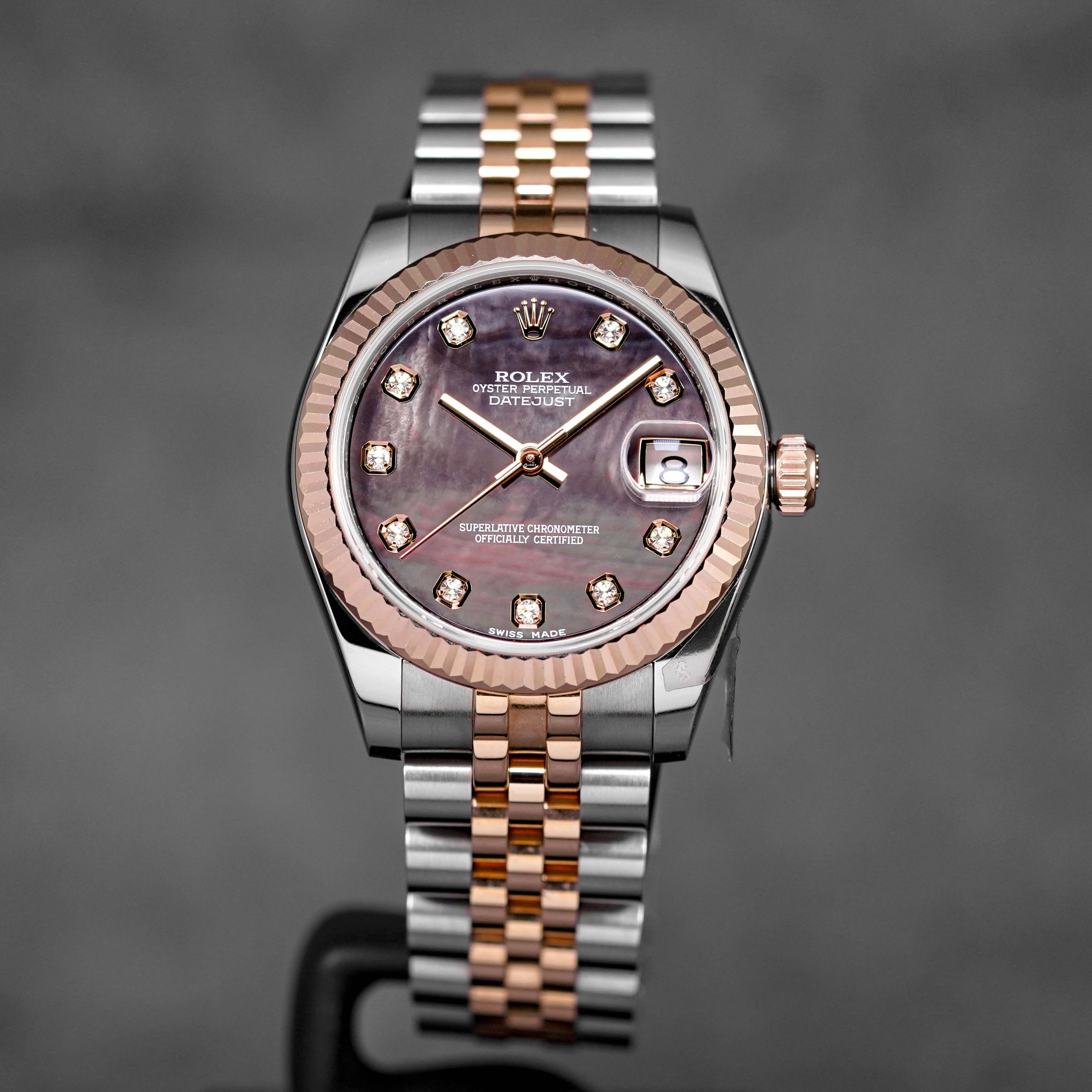 Harga Rolex Datejust 31 Dark MOP Diamond Indonesia