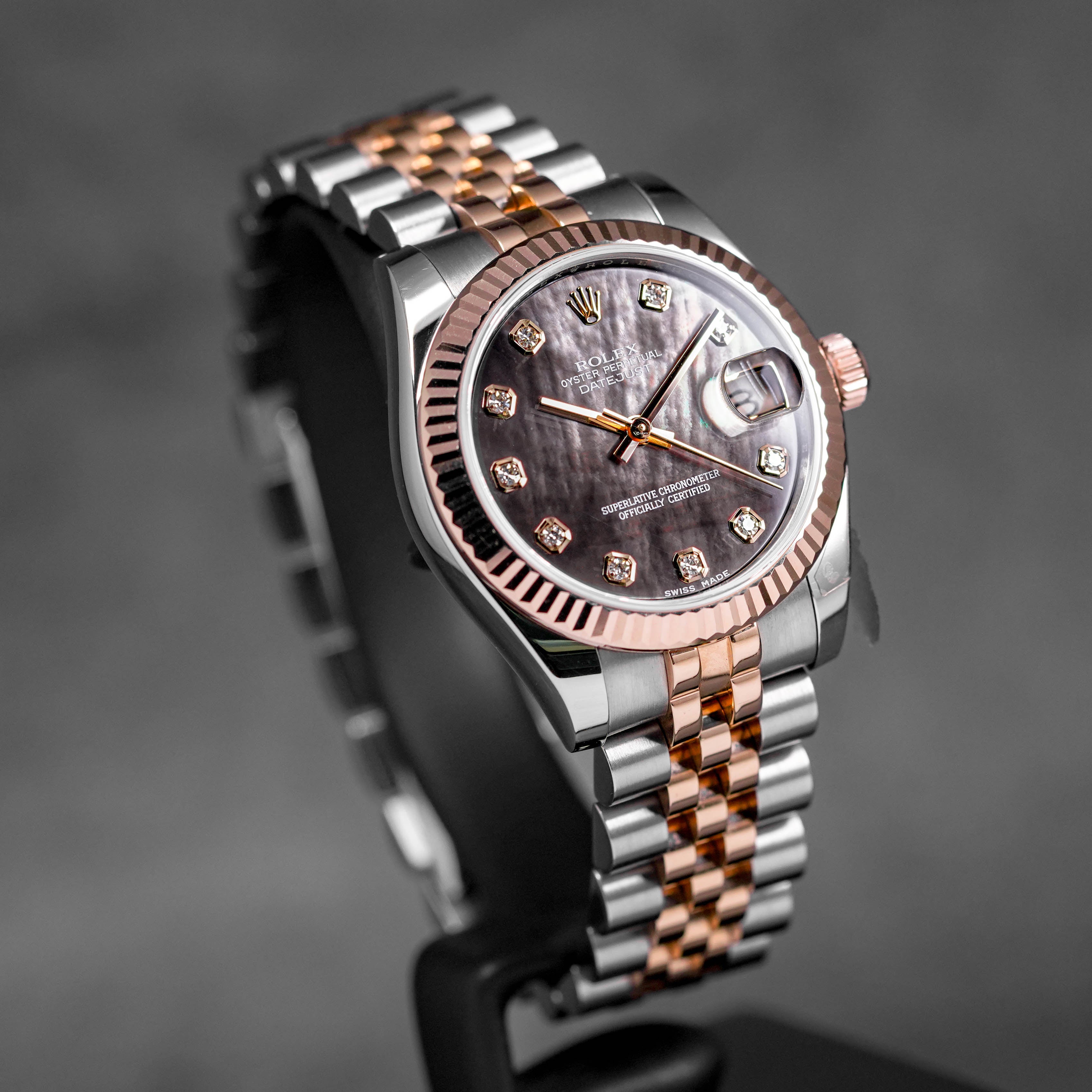 Harga Rolex Datejust 31 Dark MOP Diamond Indonesia