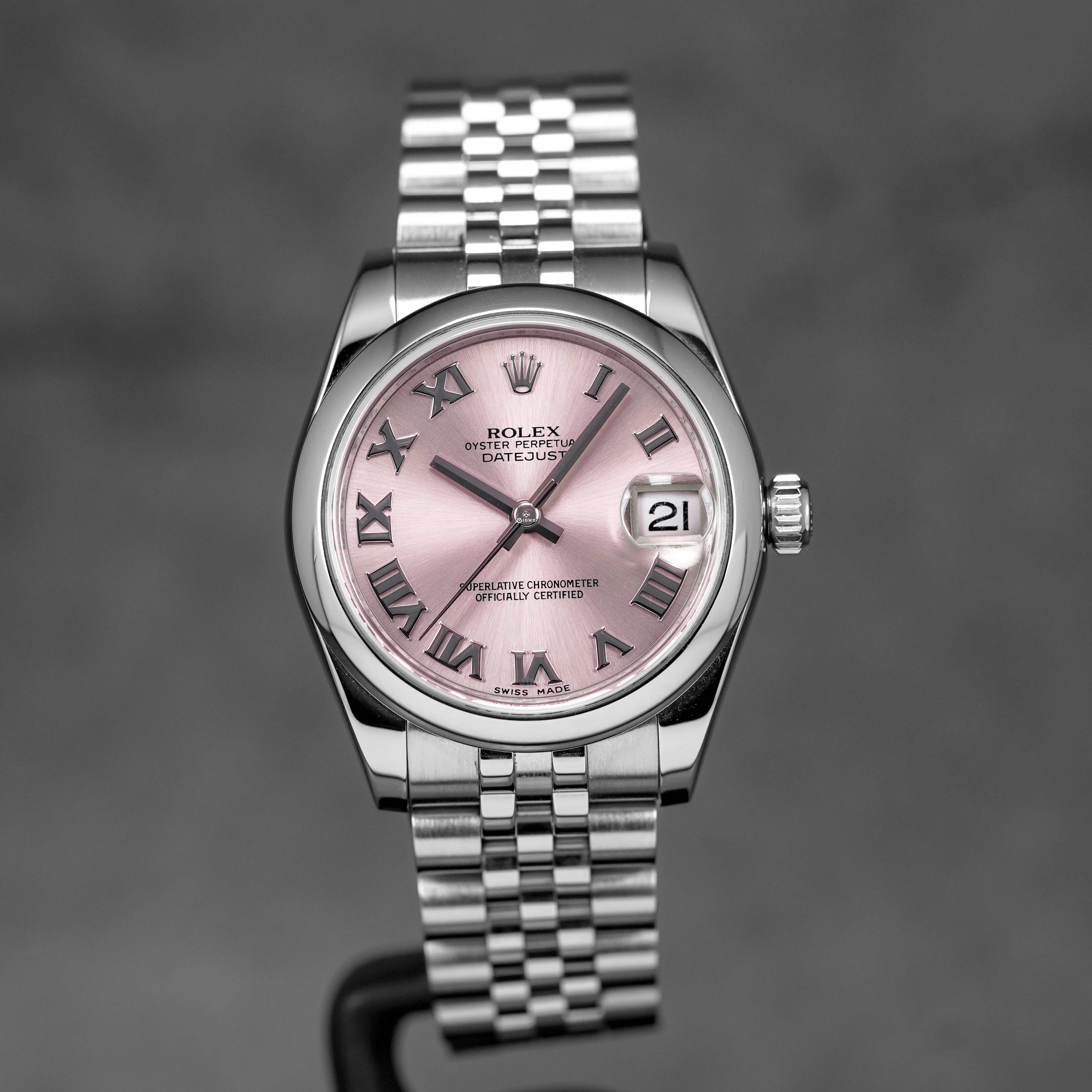 Harga Rolex Datejust 31 Pink Roman Indonesia