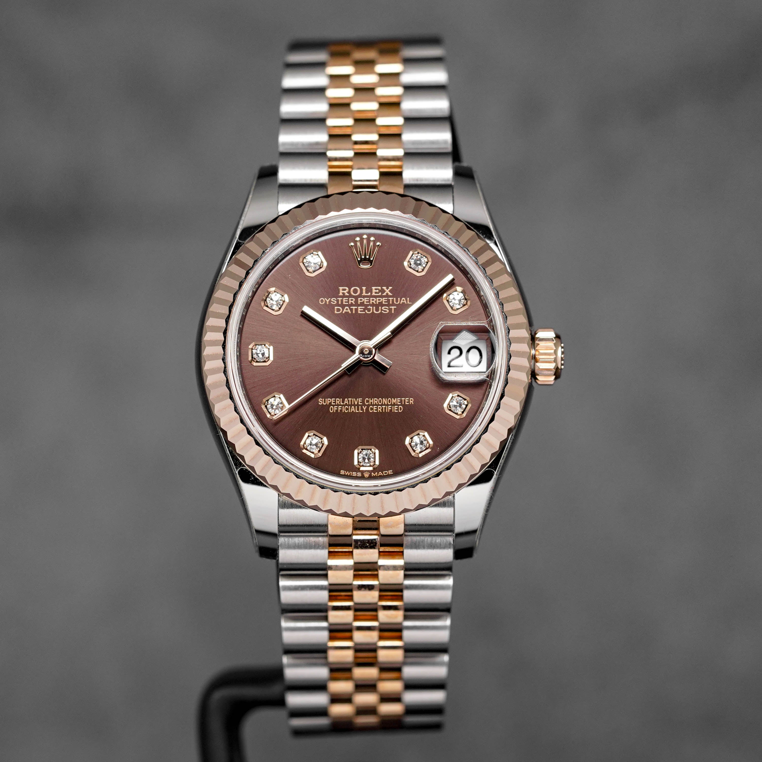 Harga Rolex Datejust 31 Rosegold Choco Indonesia