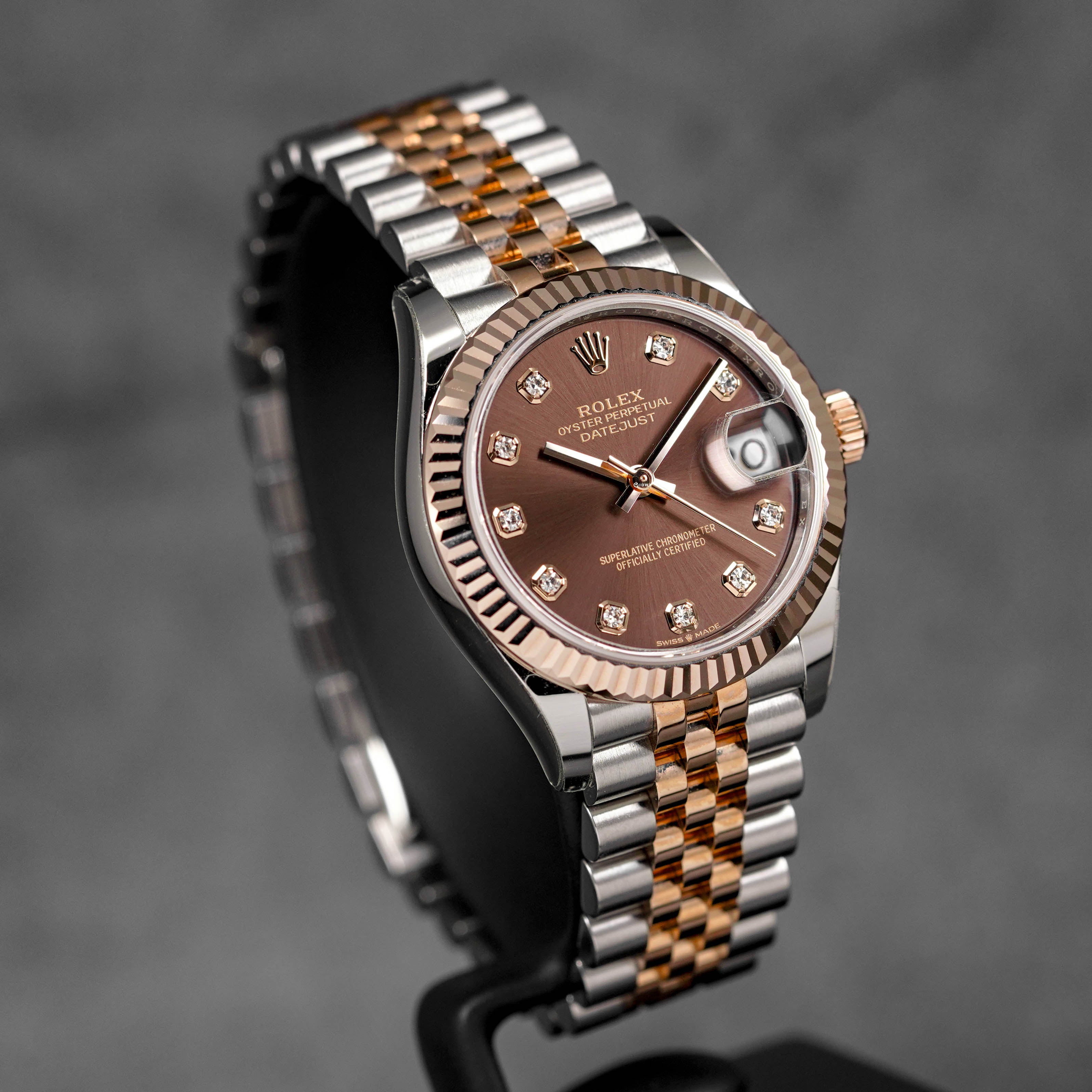 Harga Rolex Datejust 31 Rosegold Choco Indonesia