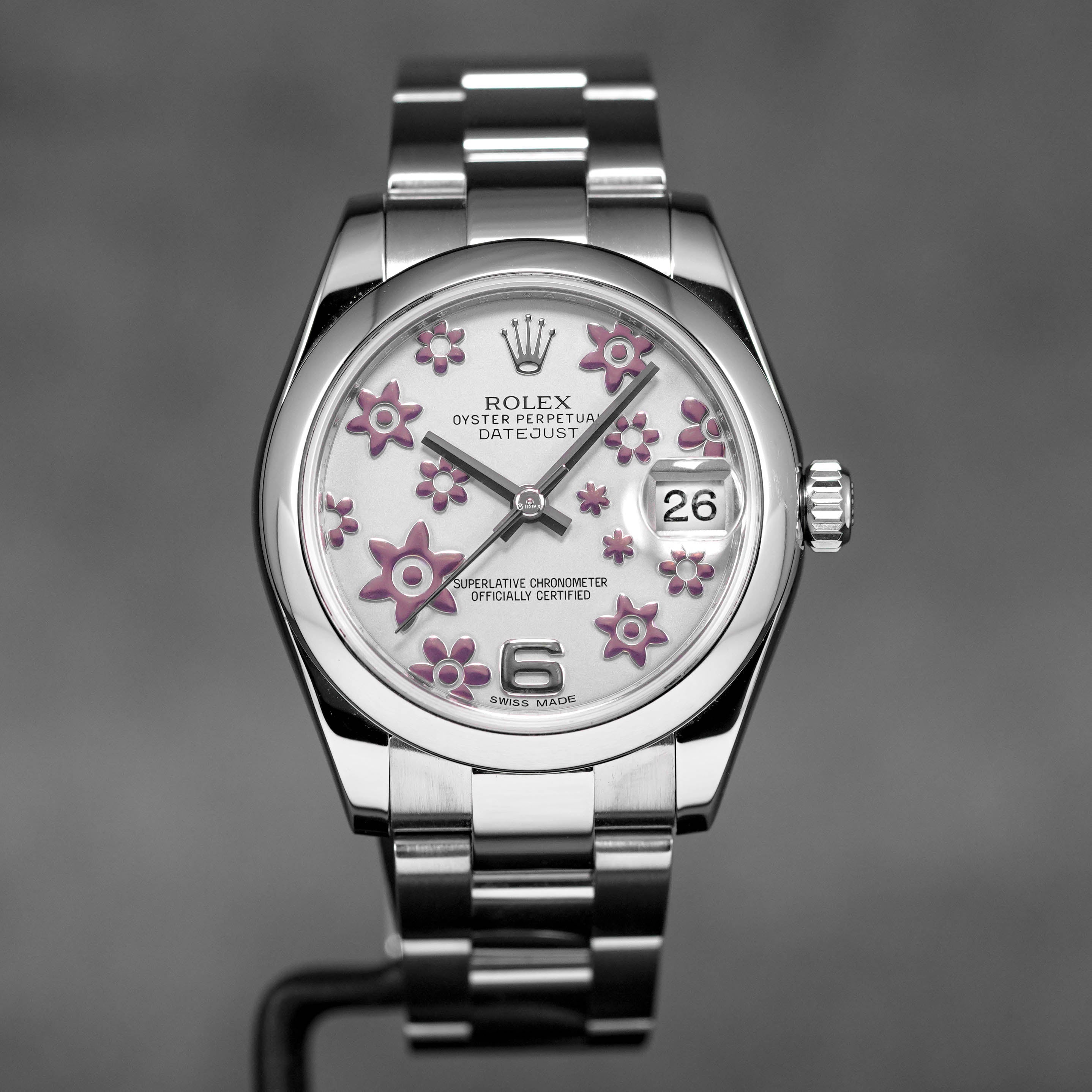 Harga Rolex Datejust 31mm Silver Floral Indonesia
