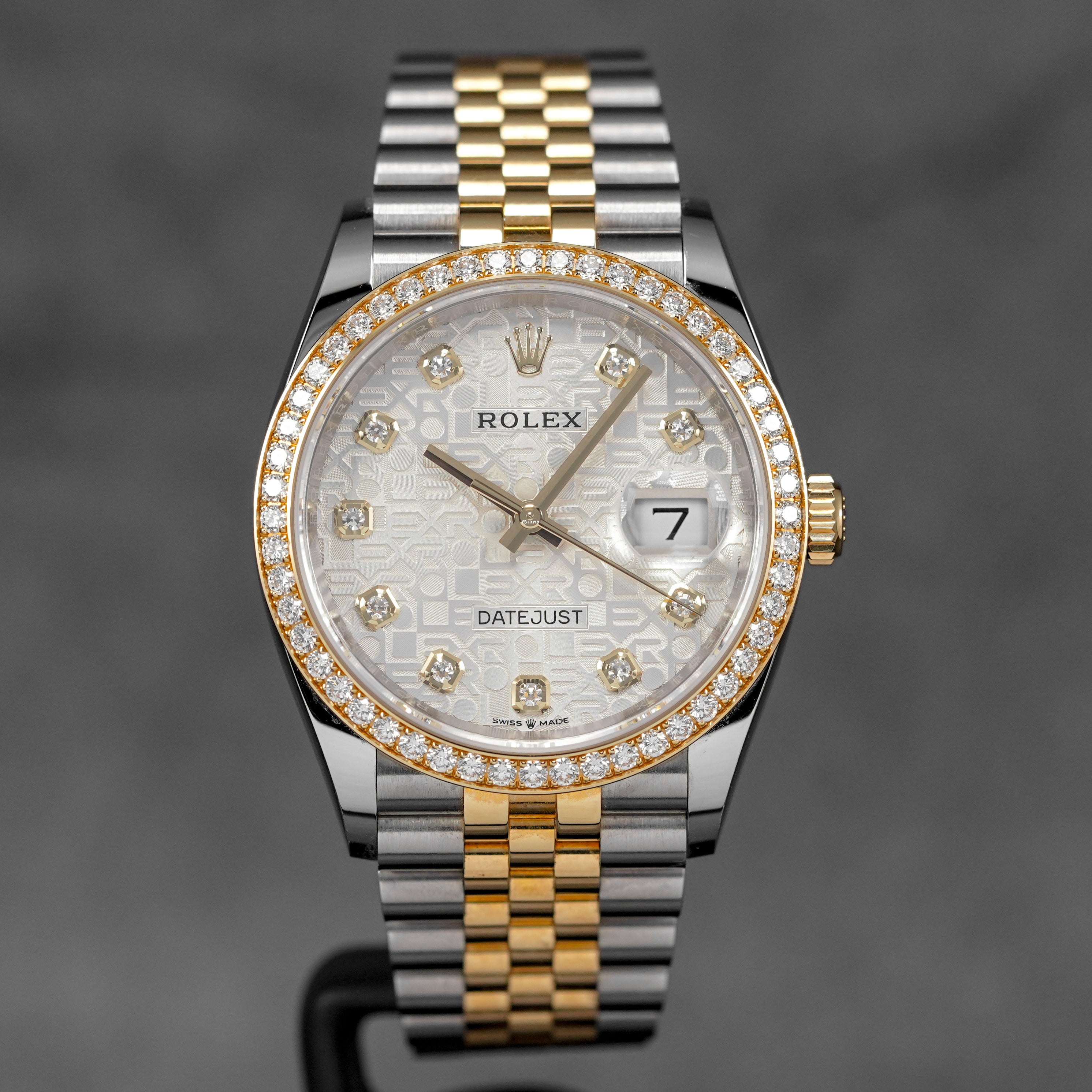 Harga Rolex Datejust 36 Silver Computerized Diamond Indonesia