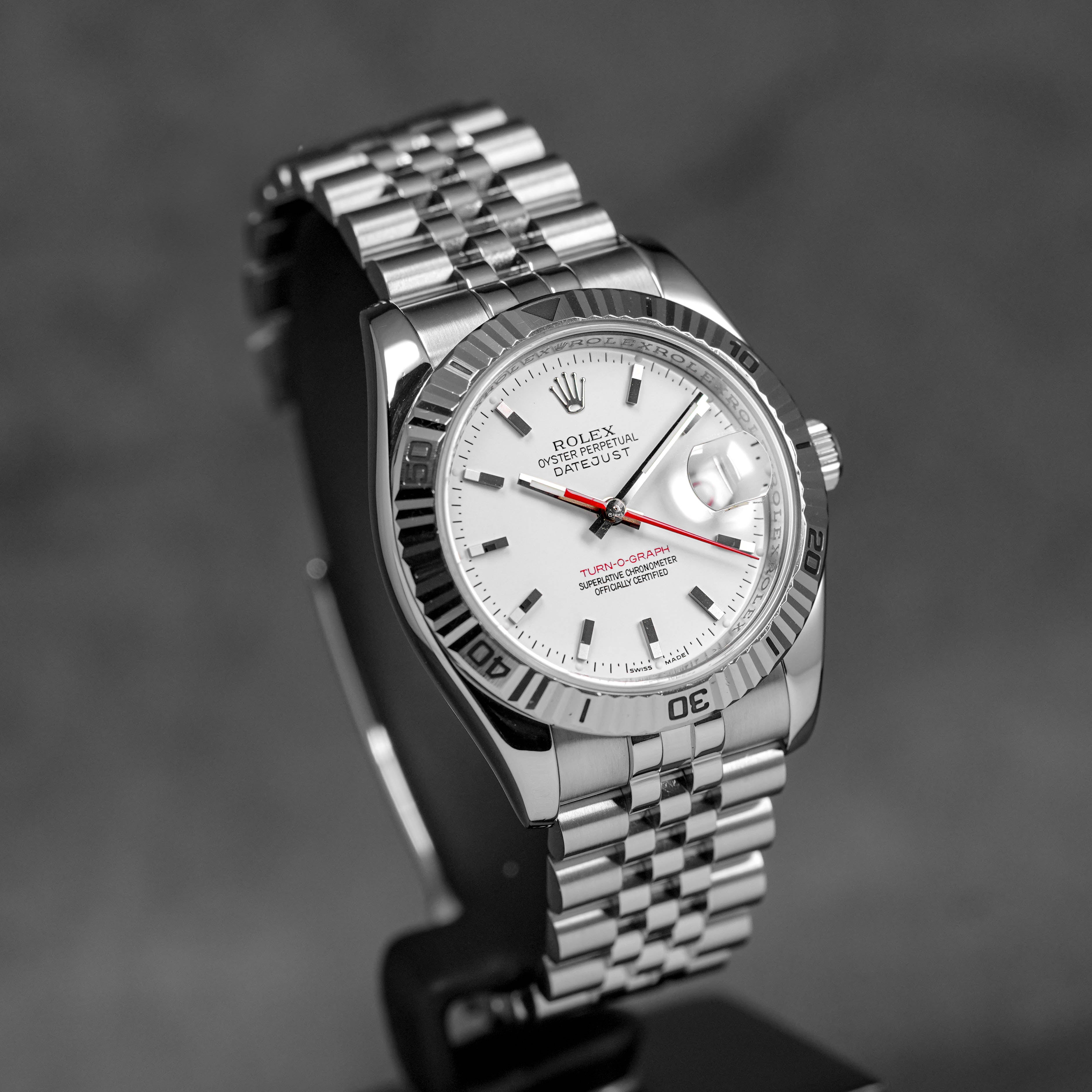 Harga Rolex-Datejust 36 Turn O Graph White Indonesia