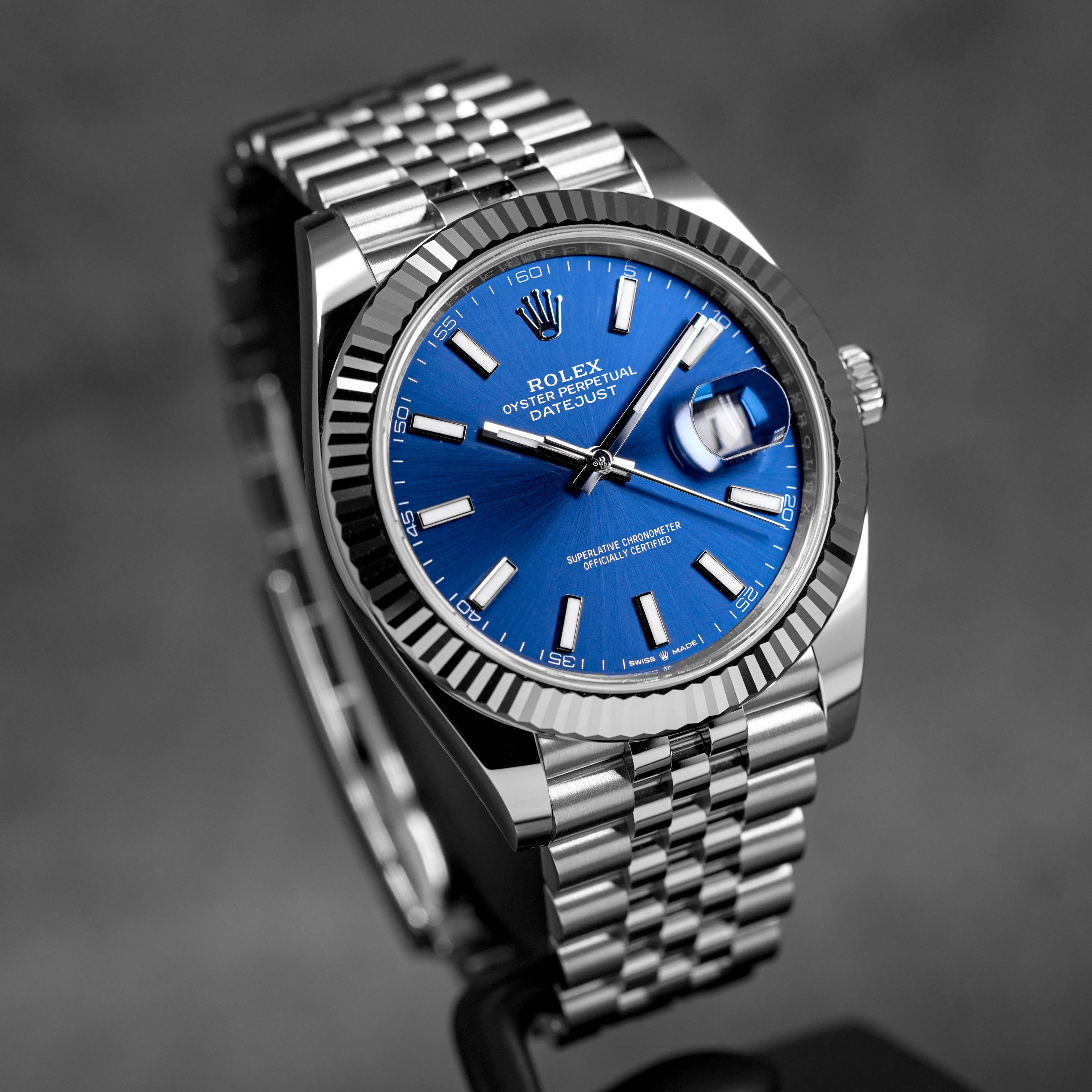 DATEJUST 41MM BLUE DIAL (2025)