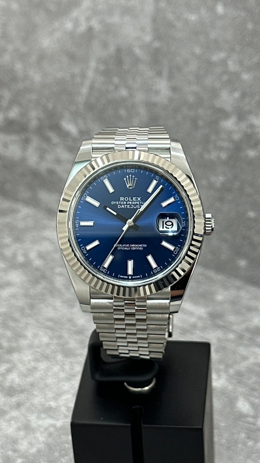 DATEJUST 41MM BLUE DIAL (2025)